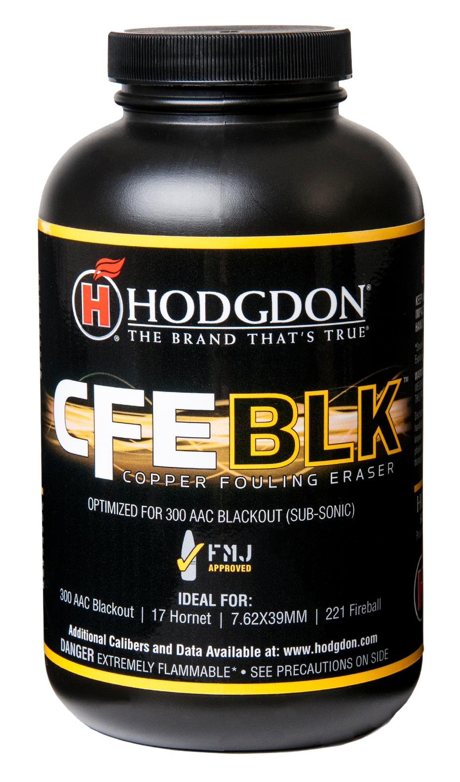 HODG BLACK1 CFE BLK RFL POWDER 1LB
