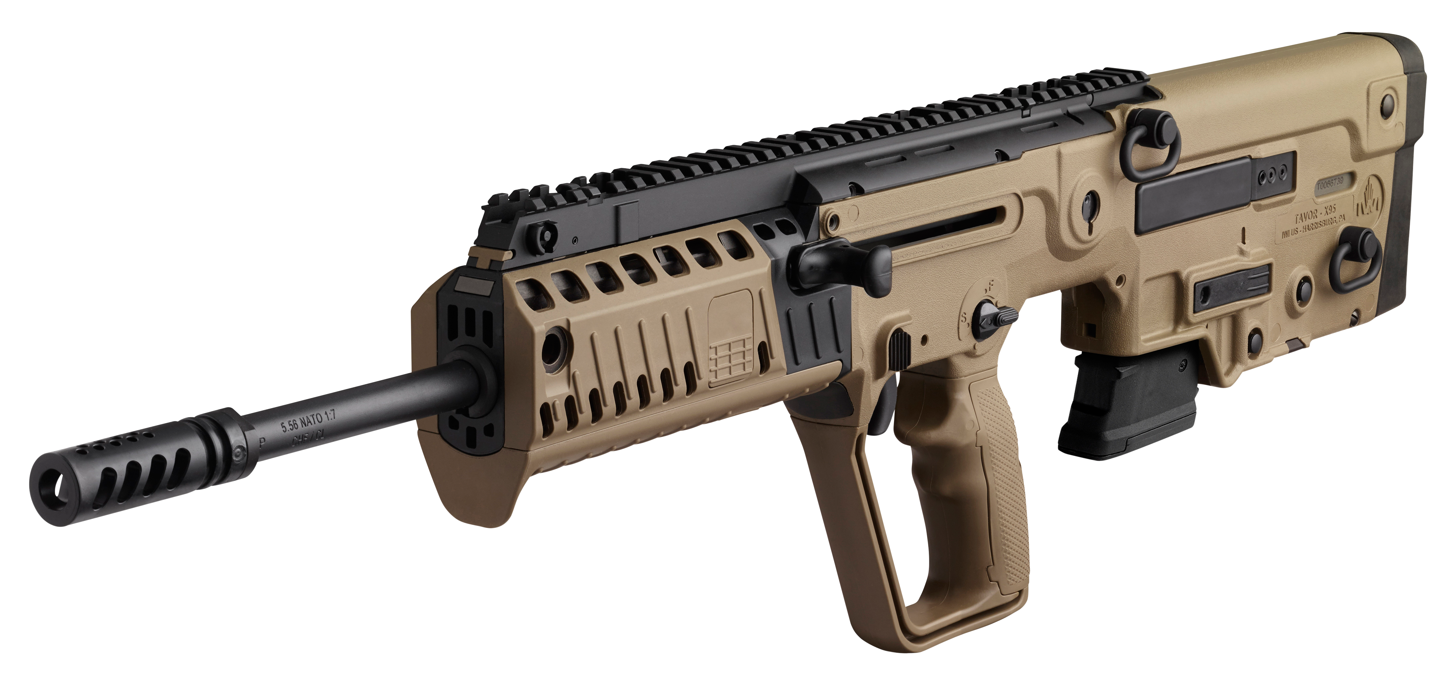 IWI XFD18RS TAVOR X95 5.56 18*NJ/MD 10R FDE