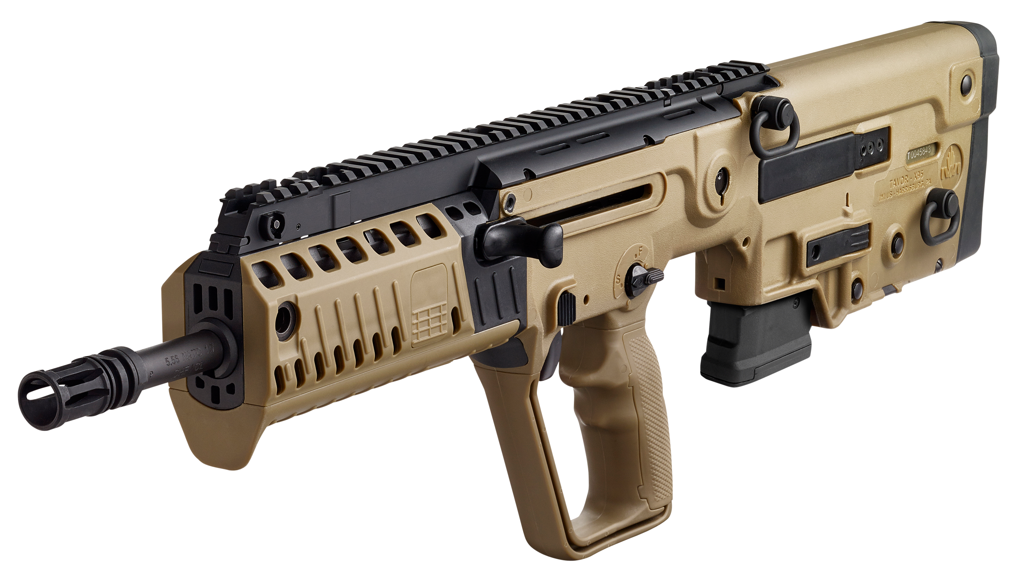 IWI XFD1610 TAVOR X95 5.56 16.5 10R FDE