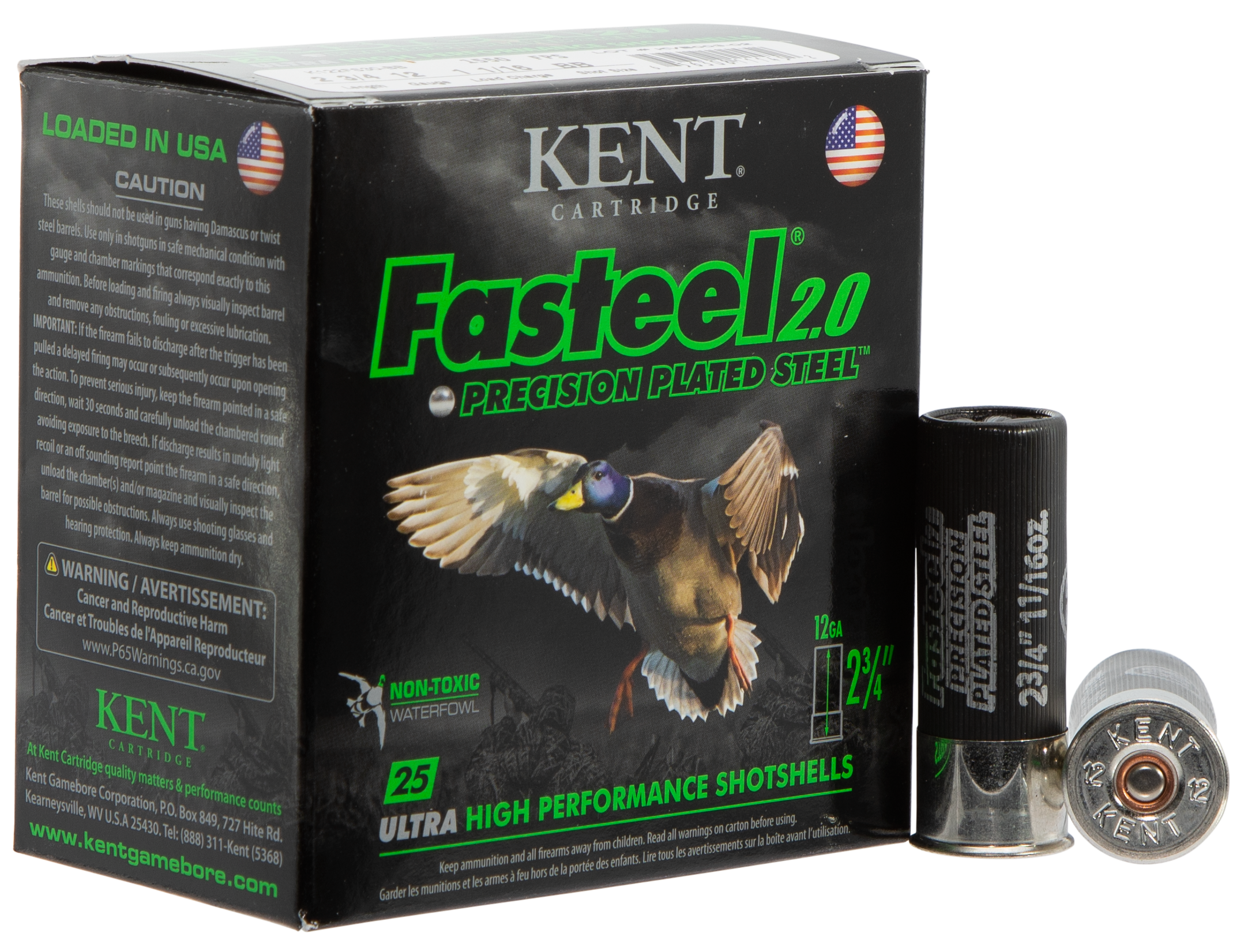 KENT K122FS30BB FSTSTL 12 2.75 BB 11/16 25/10