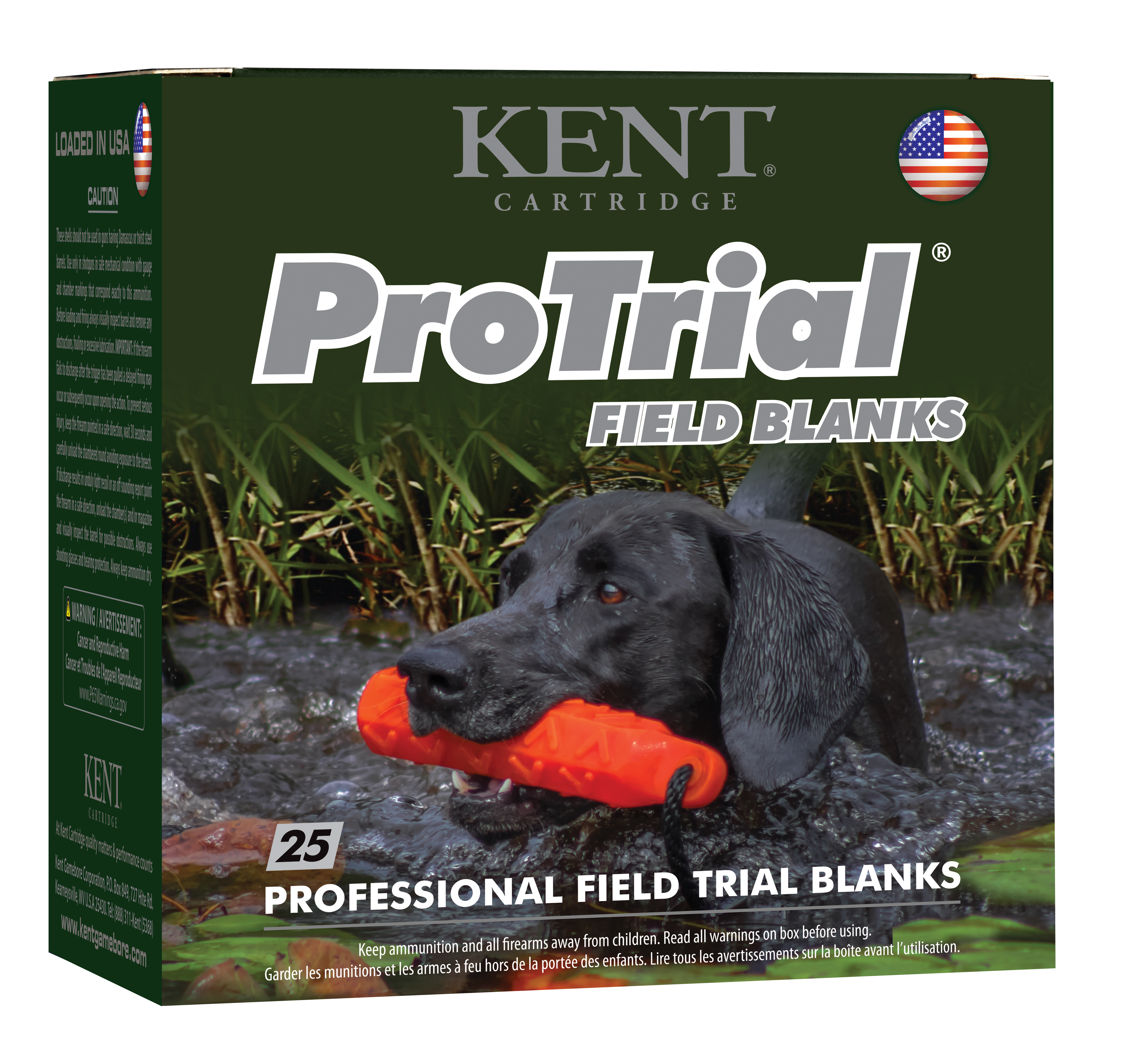KENT K1225PTFB PRO TRIAL FLD BLANKS 2.5 25/10