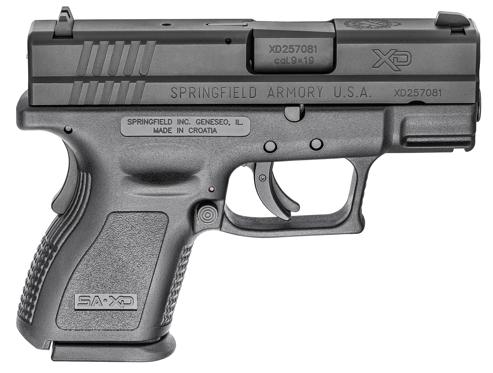 Springefield Armory XD Defender Sub-Compact Pistol - 9mm 13+1 - 3
