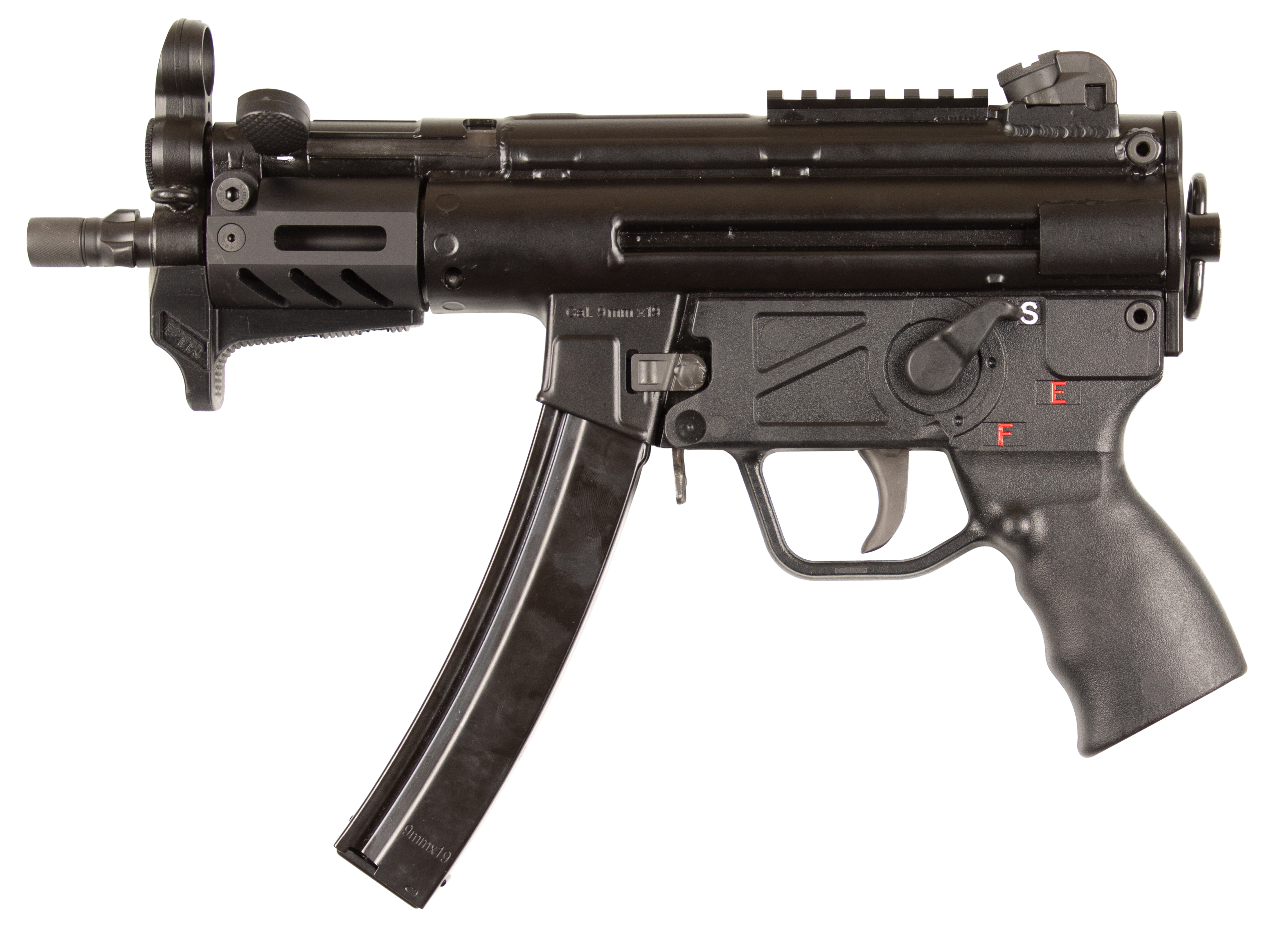 PTR PDW-100003 9KT 9MM 5IN PSTL 3LUG 1/2X28 RL