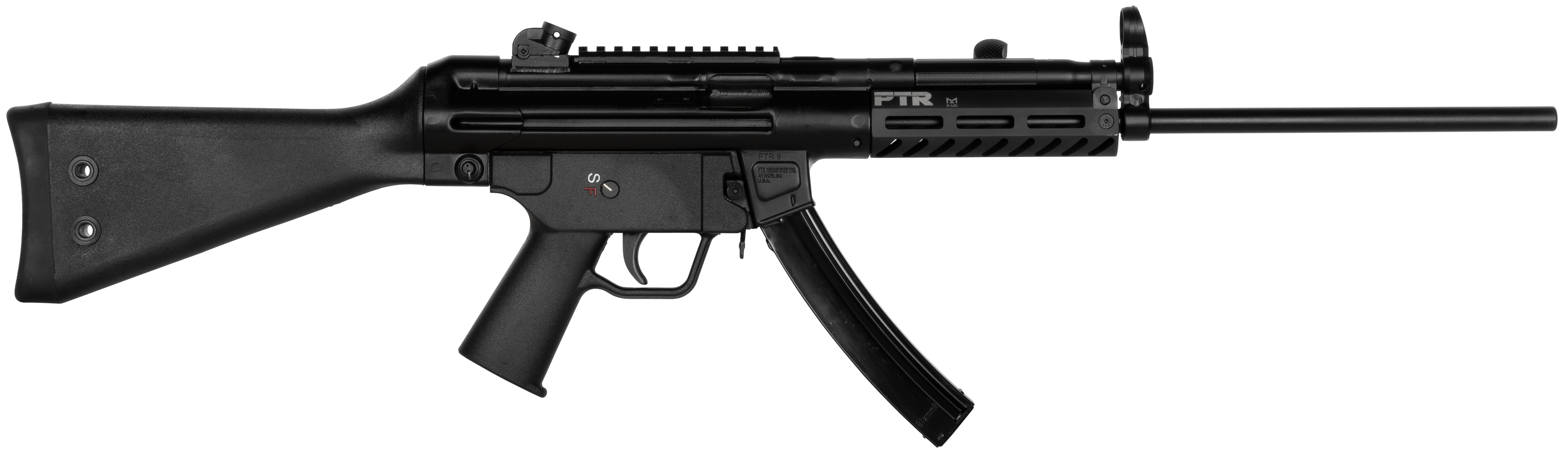 PTR CR-100001 9R 9MM 16IN RFL M-LOK W/SC MNT