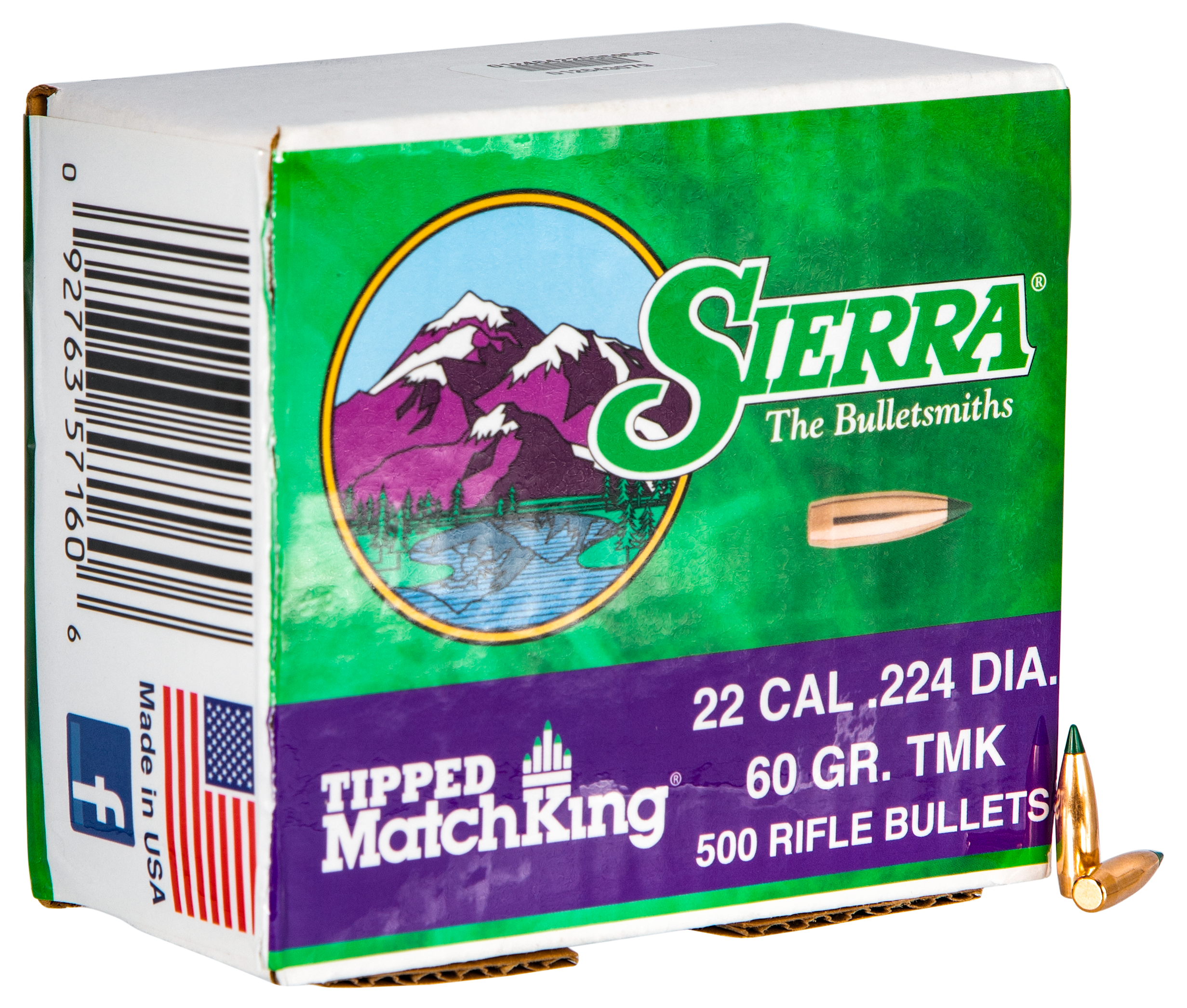 SIERRA 7160C .224 60 TIPPED MK 500