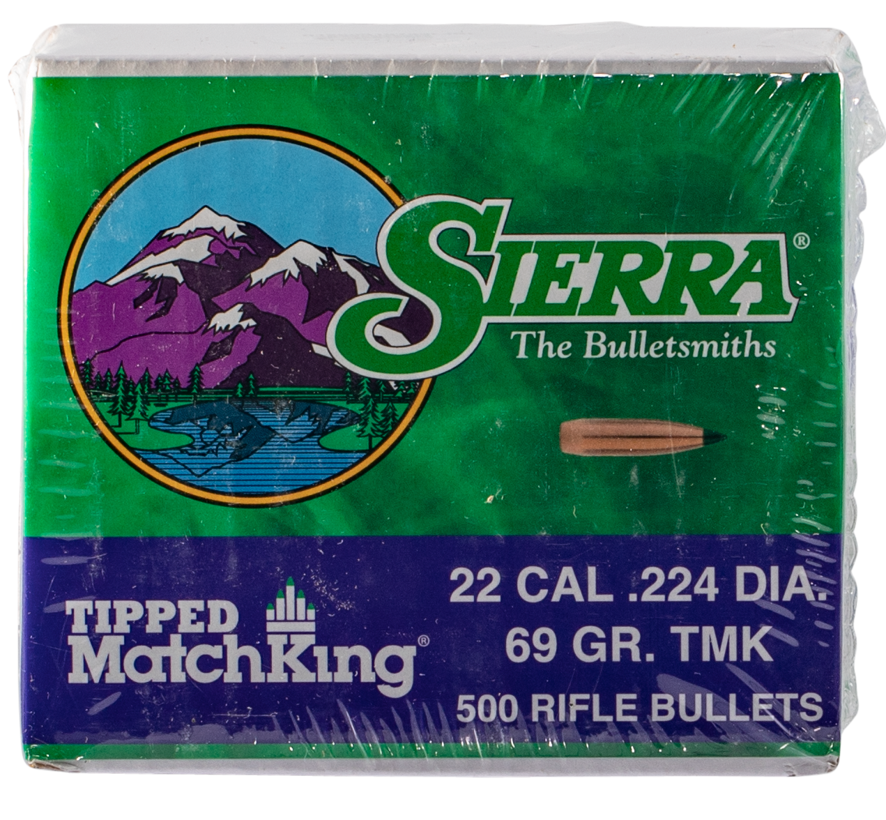 SIERRA 7169C .224 69 TIPPED MK 500