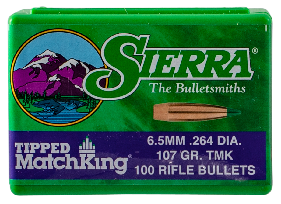 SIERRA 7407 .264 107 TIPPED MK 100