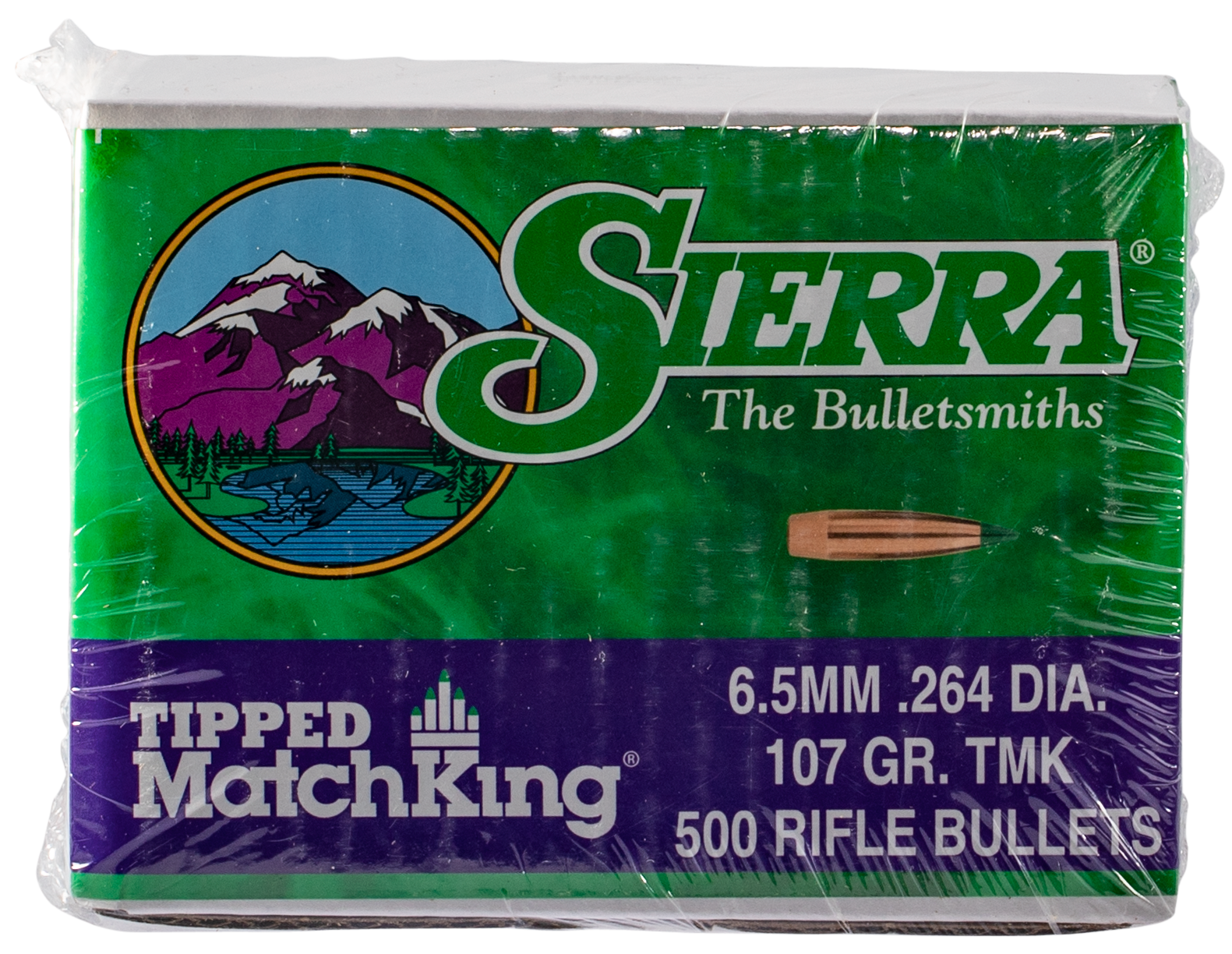 SIERRA 7407C .264 107 TIPPED MK 500