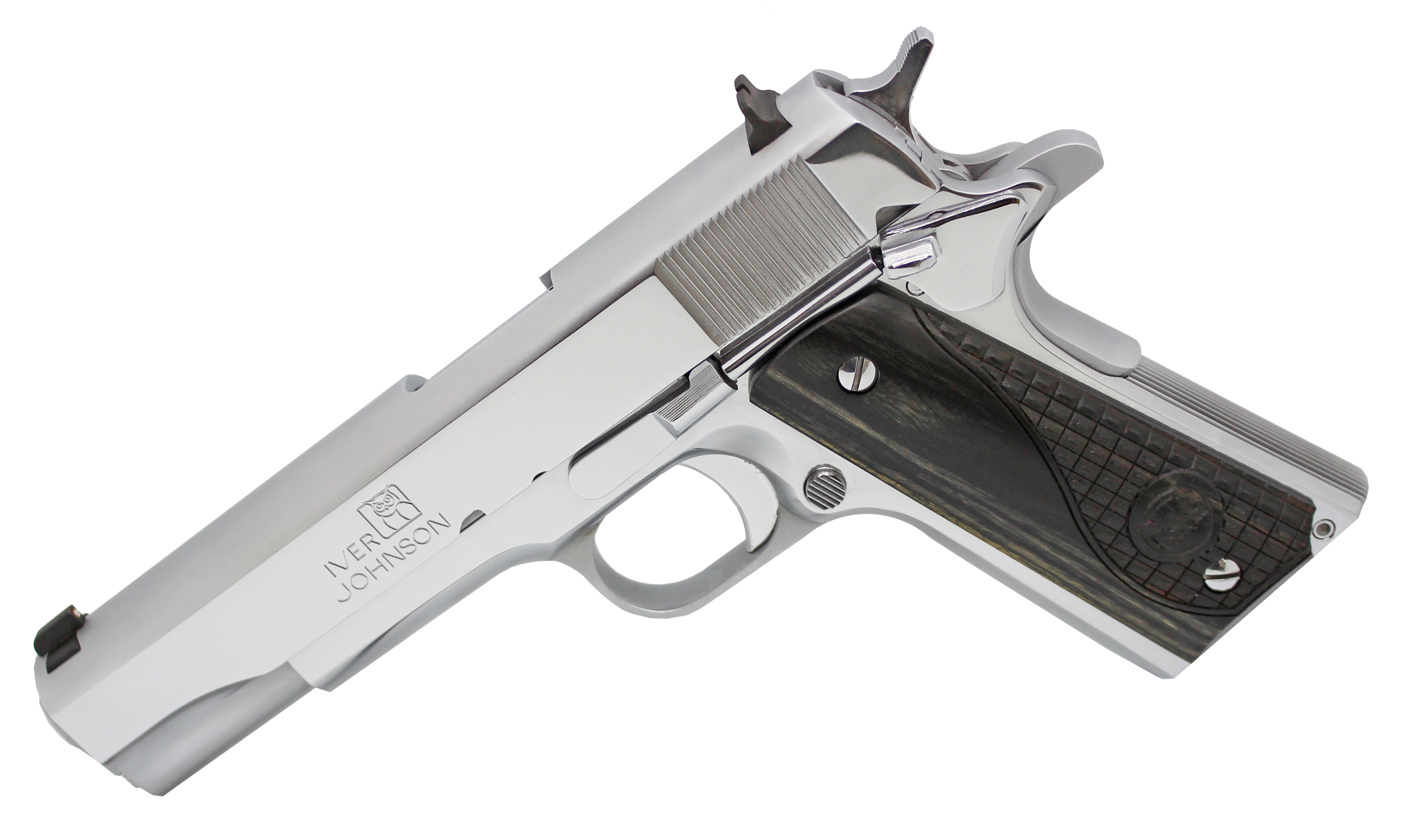 IVER 1911A138CHRW 38SUP 5IN GVRN CHRM/BLK