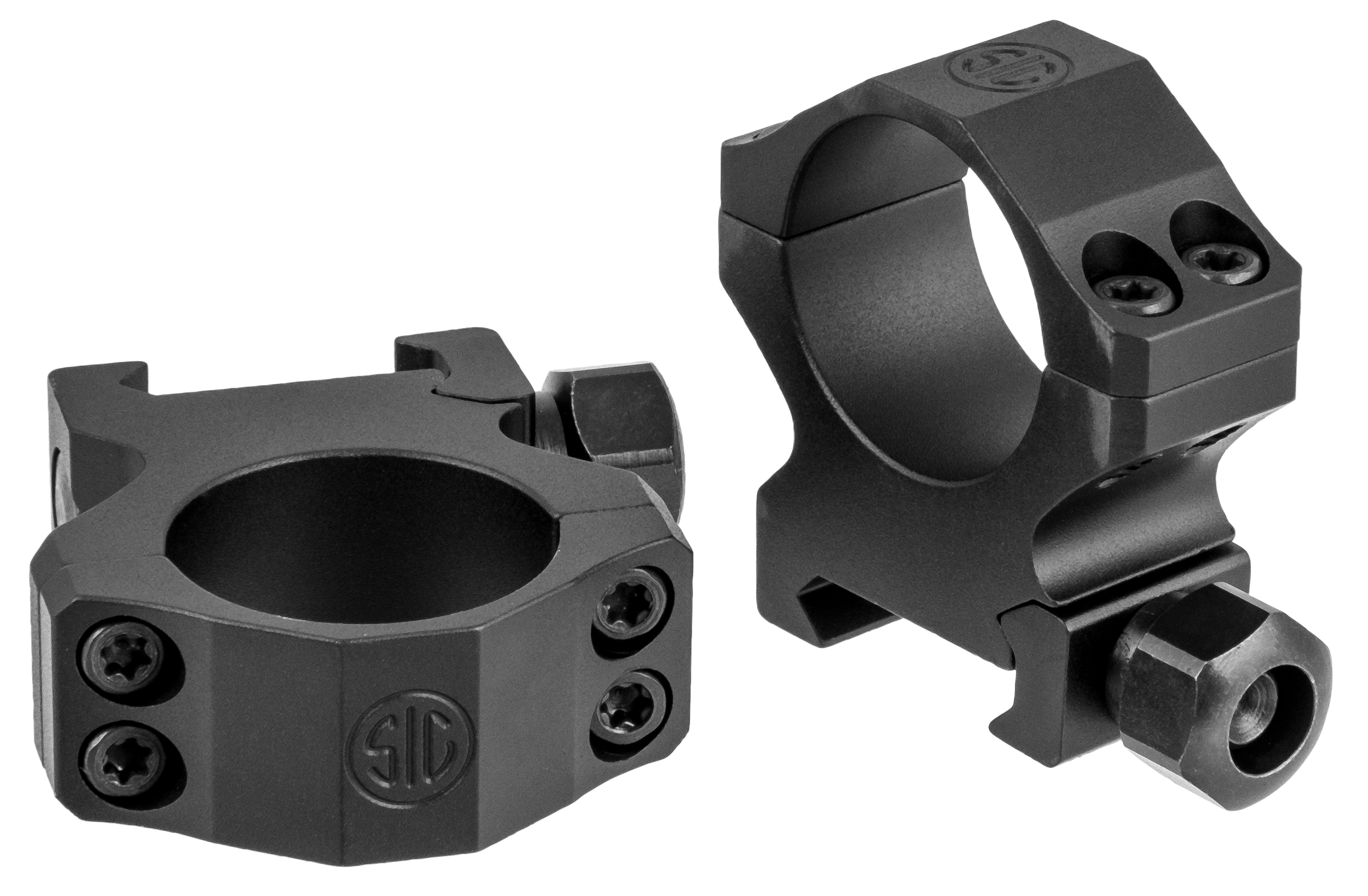 SIG SOA10020 ALPHA1 RNGS 1IN MED ALUM MAT BLK
