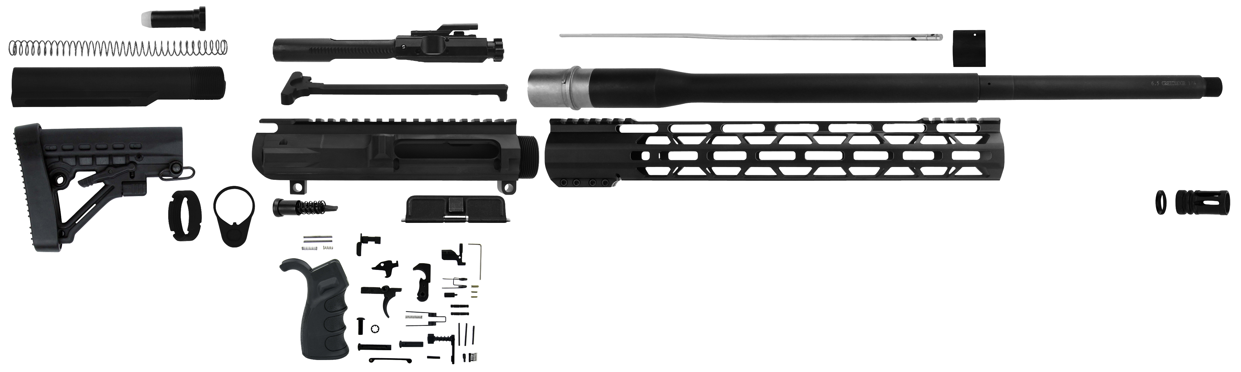 TACFIRE SS-RK6.5CRD-LPK-20BN 6.5 RFL BUILD KIT