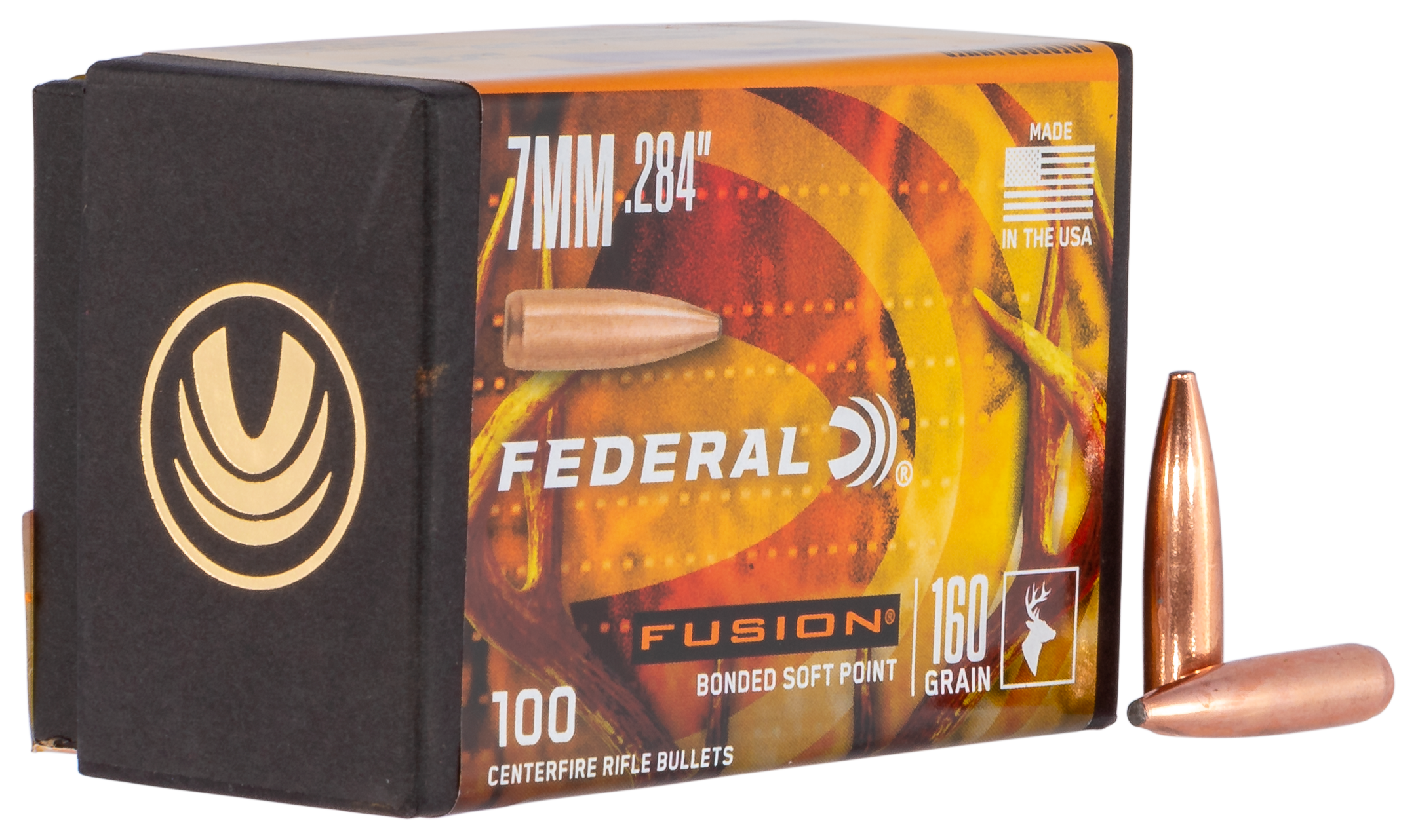 FED FB284F3 BULL .284 160FUS 100/4