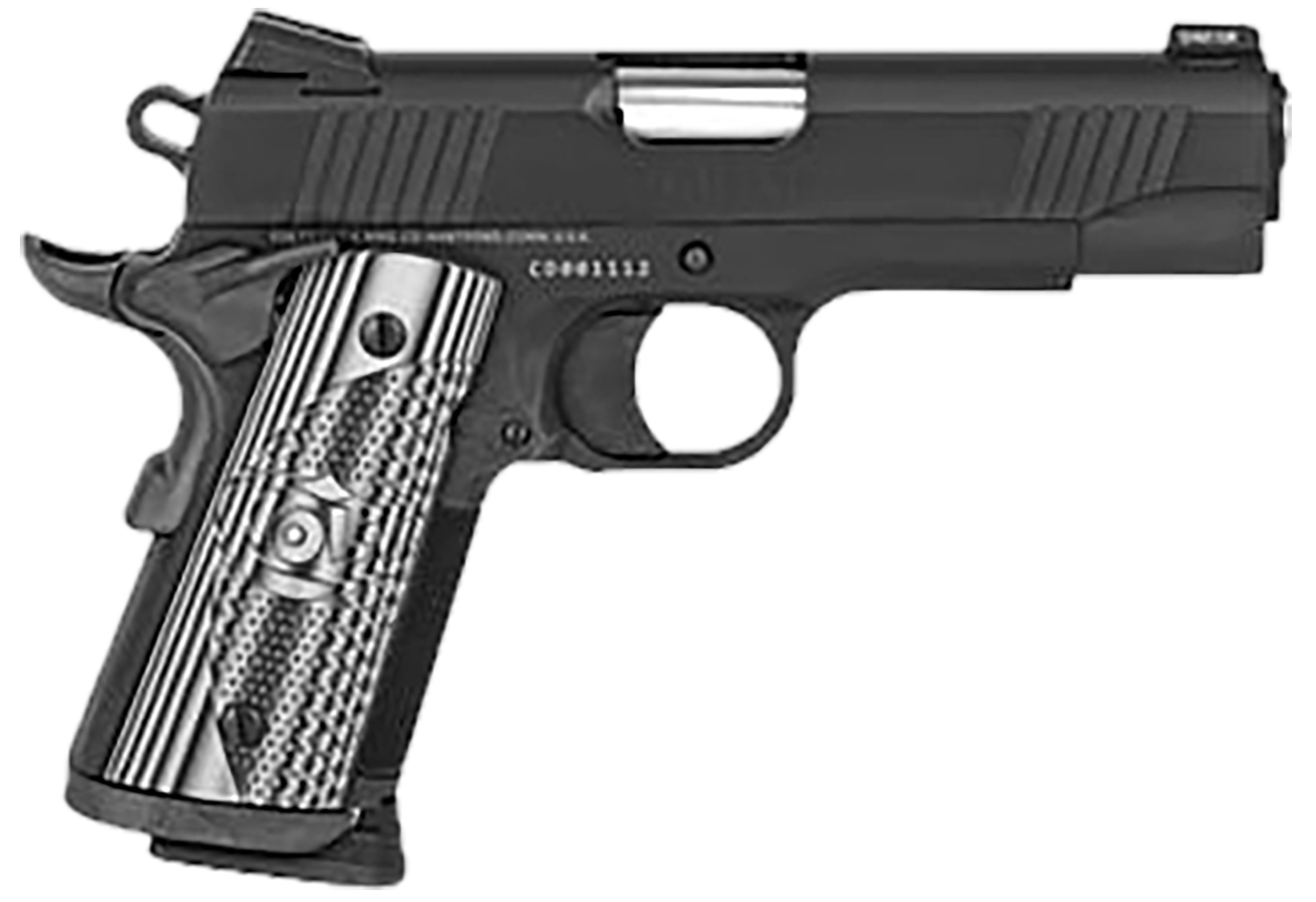Colt 1911 Commander Combat Unit Pistol - 9mm 9+1 - 4.25