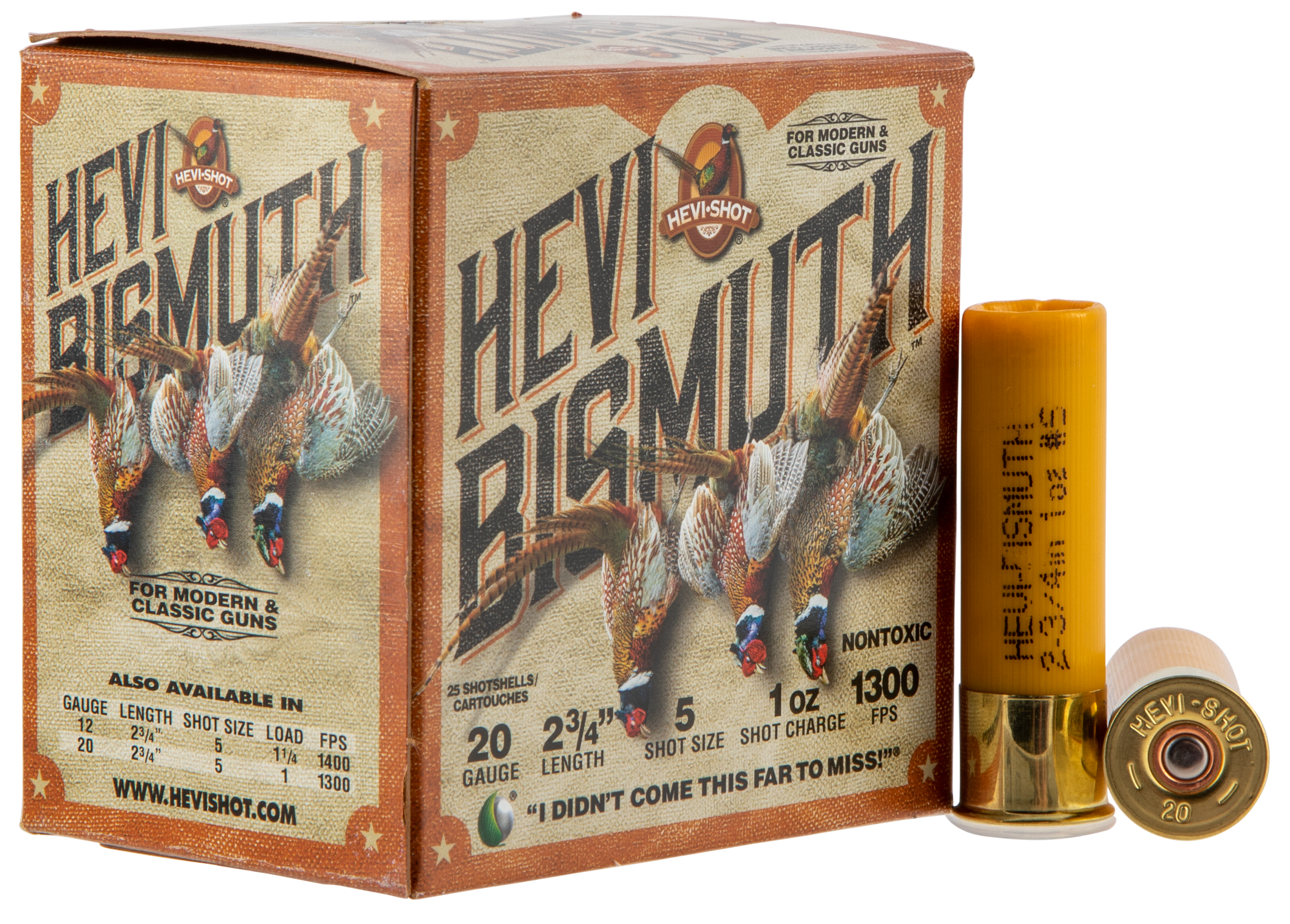 HEVI HS17715 BISMT UPLND 20 2.75 5 1OZ 25/10