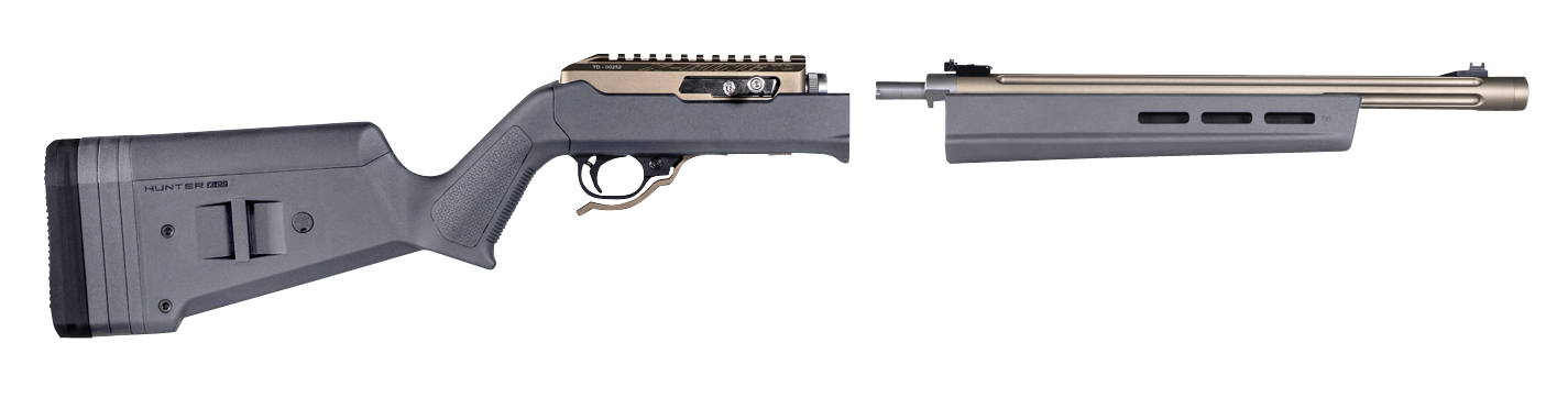 MAGPUL MAG760-GRY HUNTER X-22 TD STK RUGER 10/22