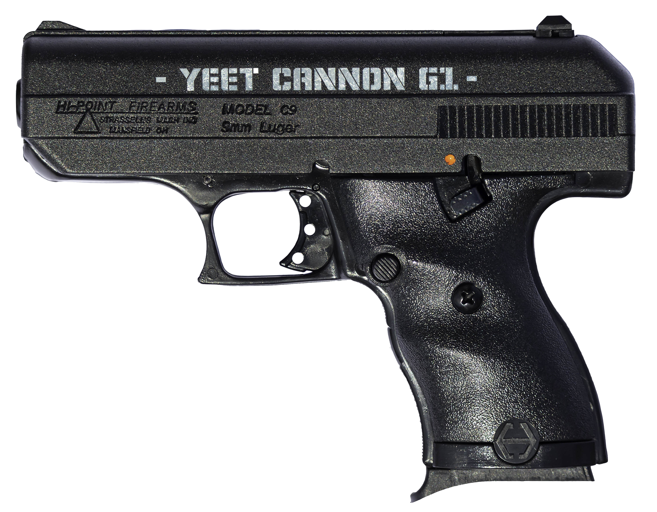 HI-P 916G1YC C9 9MM 3.5 8RD GEN 1 YC SLIDE