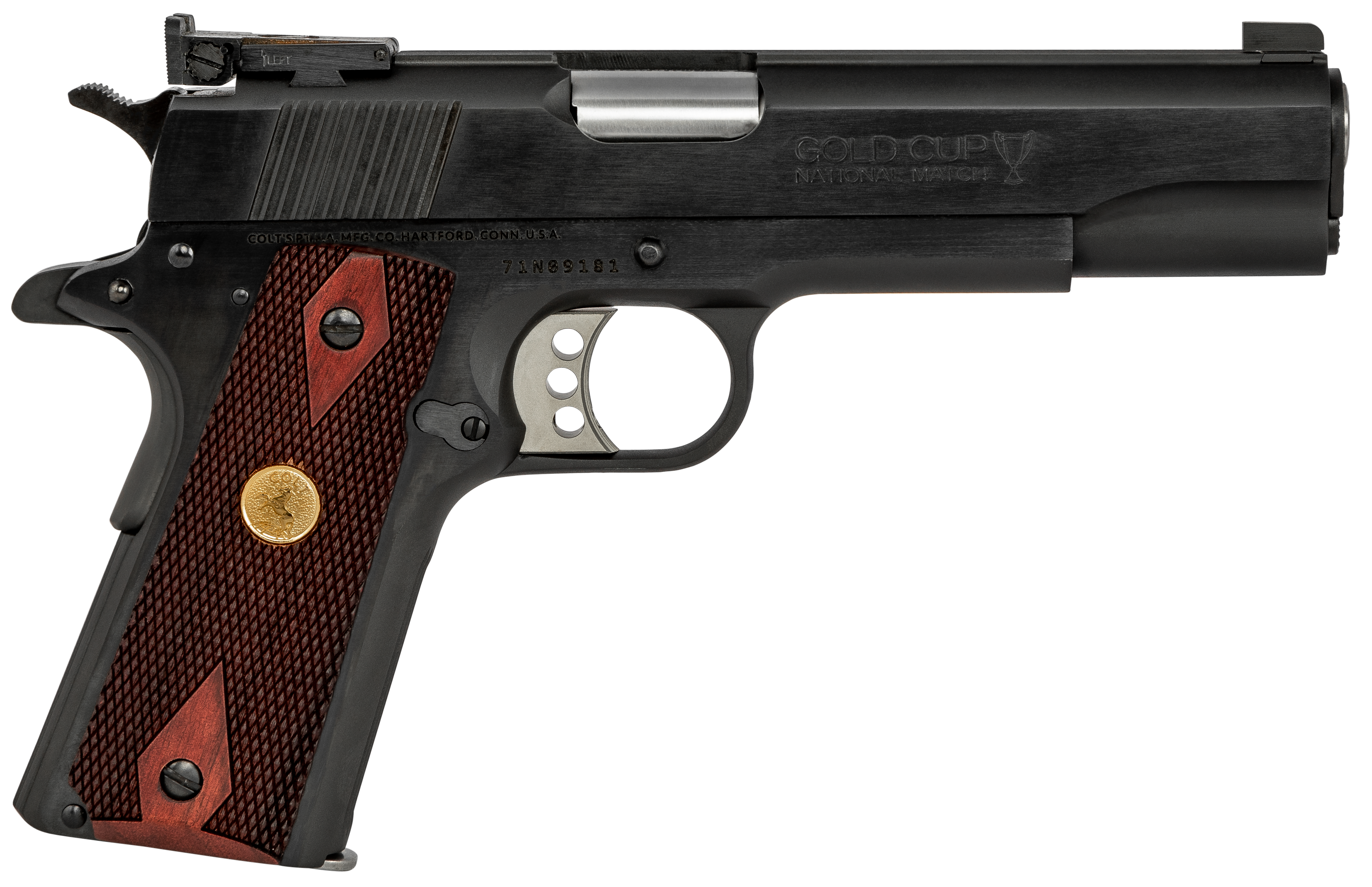 COLT O5873A1 GOLD CUP NTLMT 38SUP 5 BL