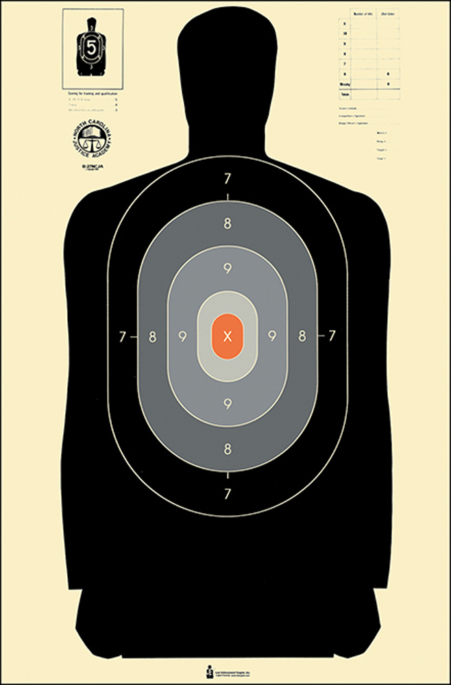 ACTION B-27NCJA NC CRIM ACAD TARGET 100BX