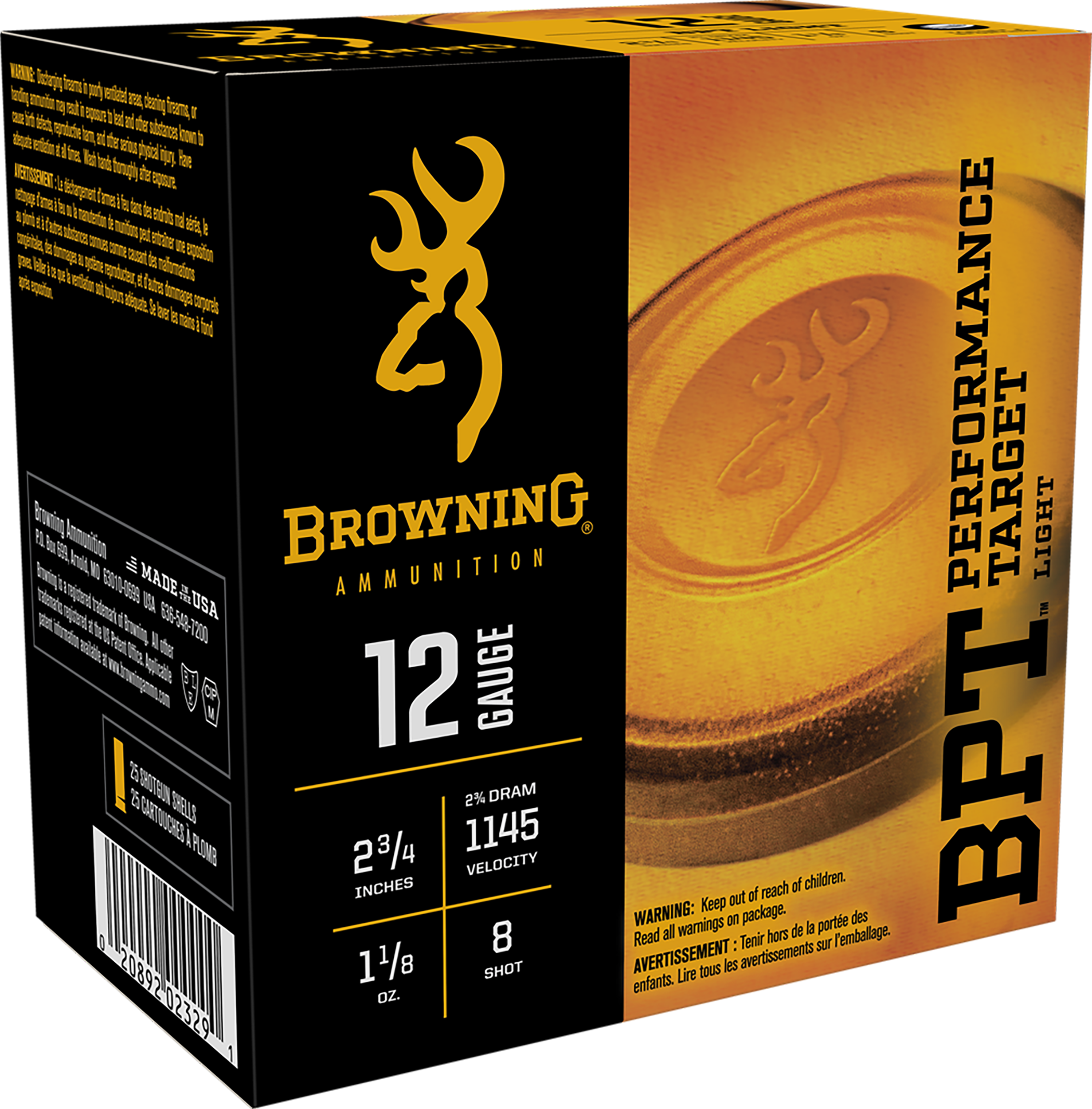 BRNA B193611228 BBT PTGT 12 2.75 8SHT 1-1/8 25/10