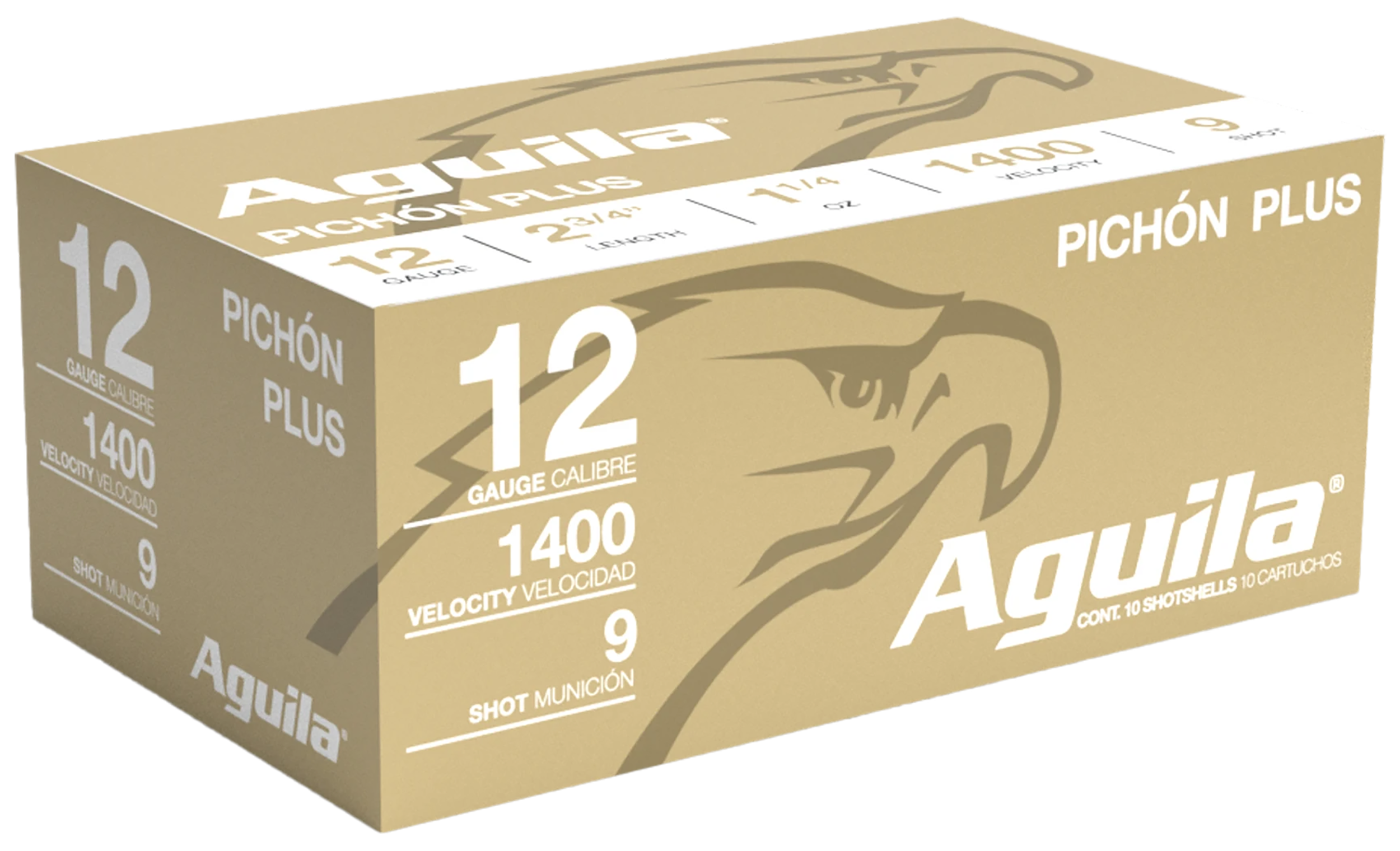 AGUILA 1CHB1297 PICHN P 12G 2.75 9SHT 11/4 10/25