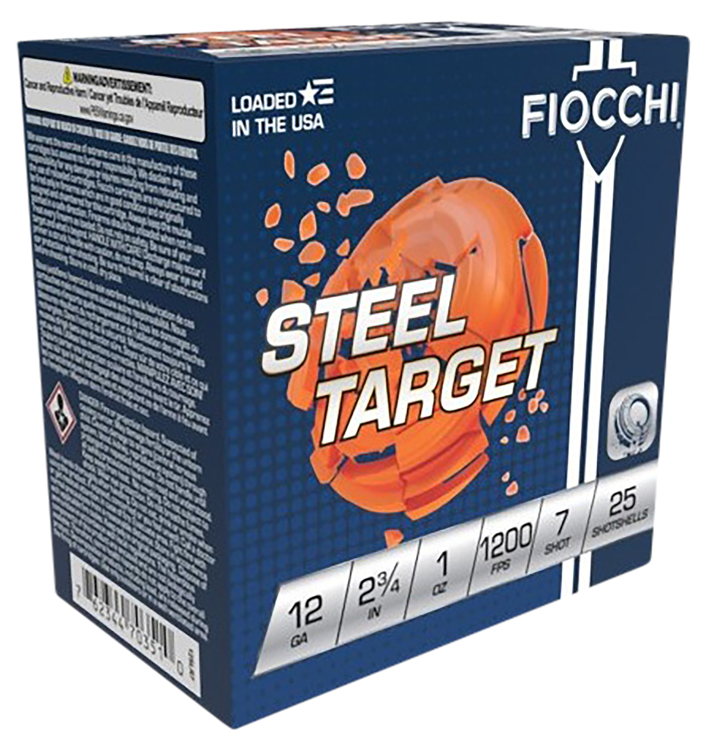 FIO 12SLR7 STEEL TGT 12 2.75 7SHT 11/8 25/10