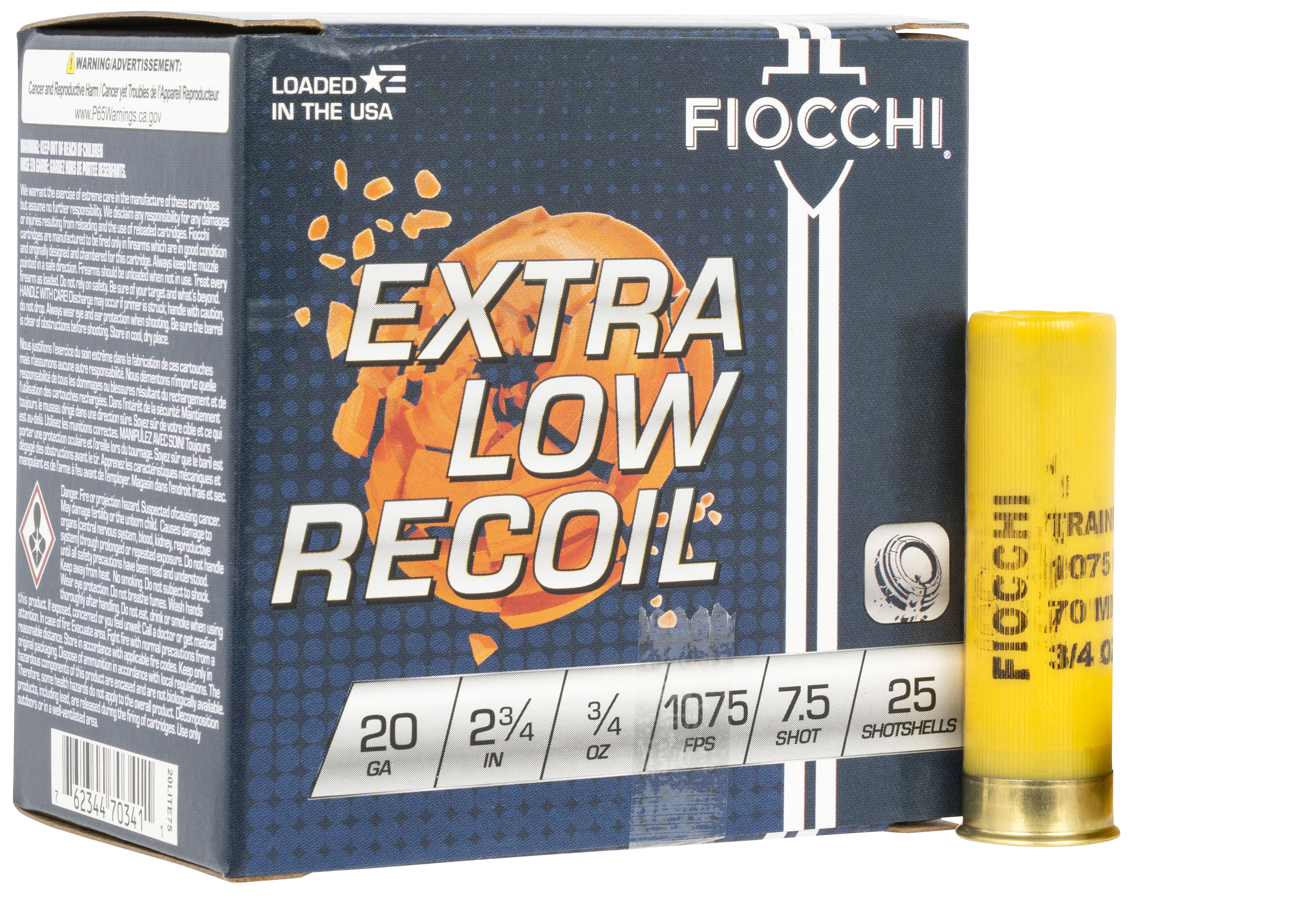 FIO 20LITE75 LR TRNR 20 2.75 7SHT 3/4 25/10