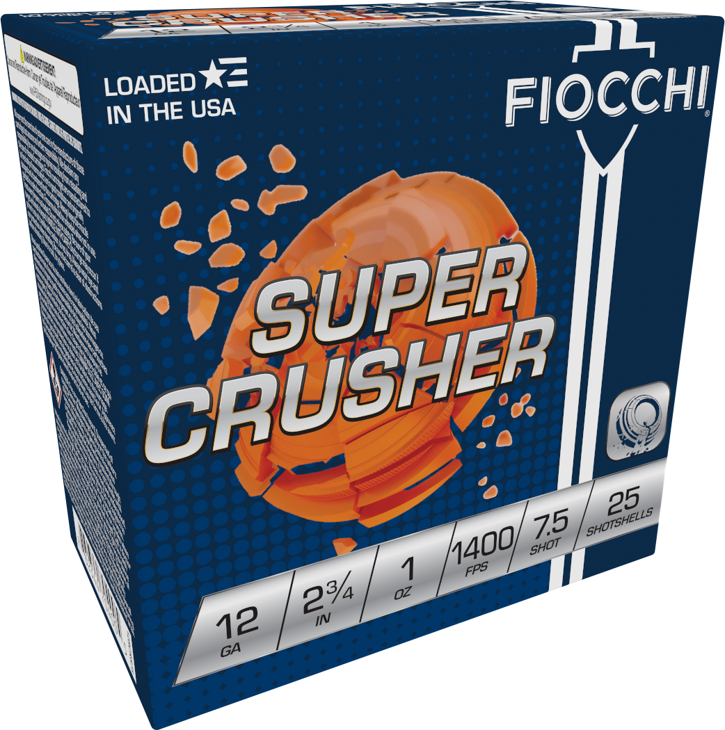FIO 12SCRS75 SUP CRUSHER 12 2.75 7SHT 1OZ 25/10