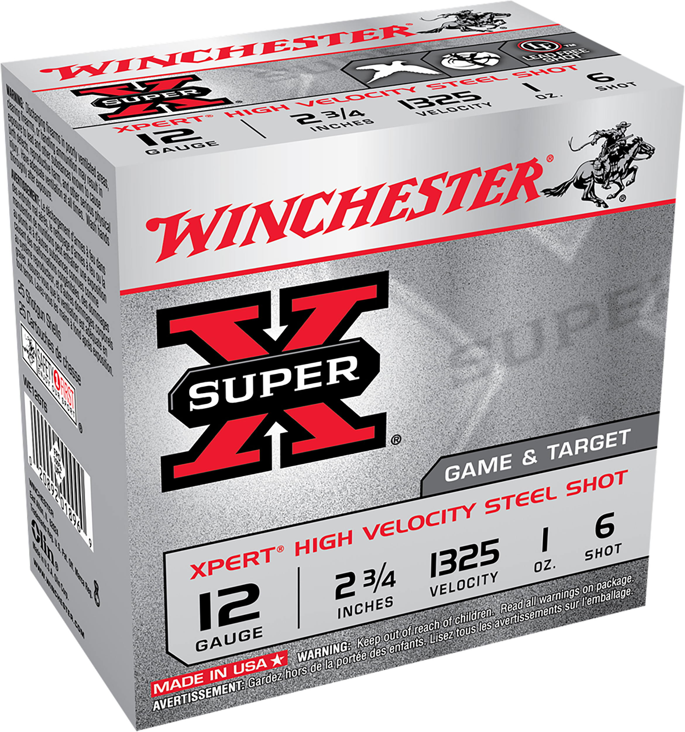 WIN WE12GTVP6 XPERT VP 12 2.75 6 STL 1OZ 100/2