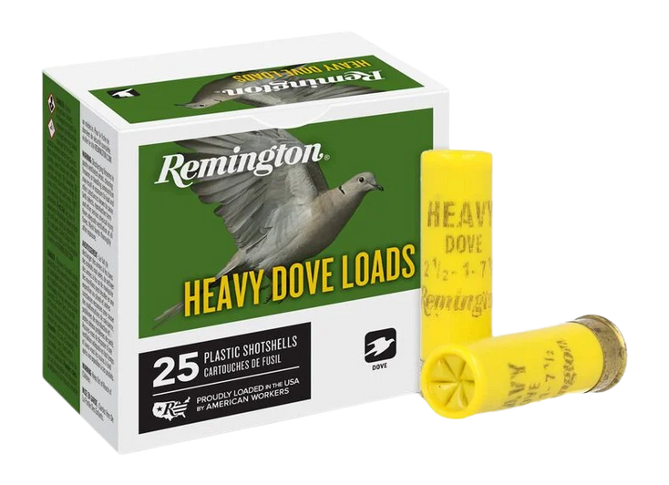 REM 28777 RHD2075 20GA HVY DOVE 1OZ 25/10