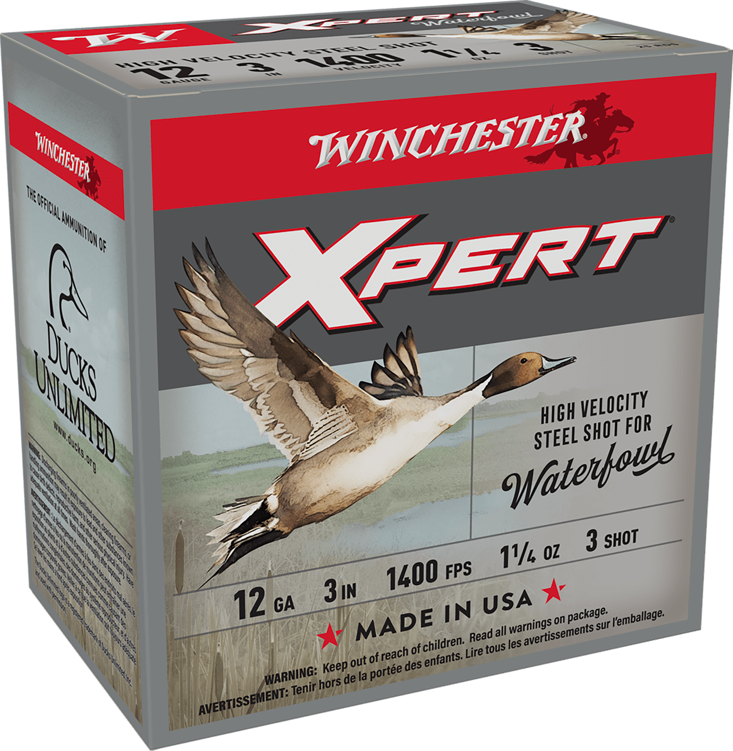WIN WEX123H3 XPERT 3MG 12 3IN 3 STL 11/4 25/10