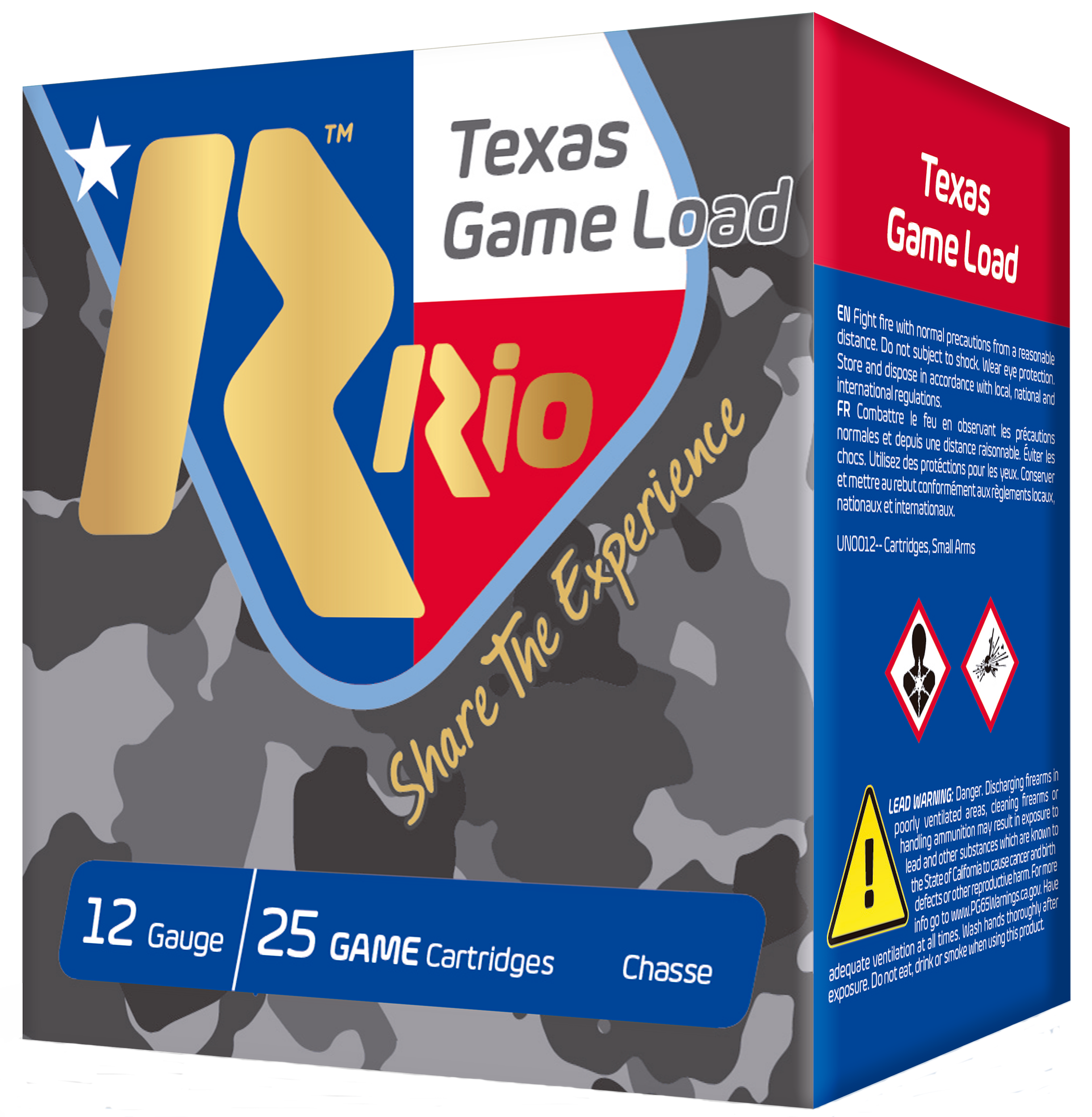 RIO TGHV3675TX TXGAME HV 12 2.75 7SHT 11/4 25/10