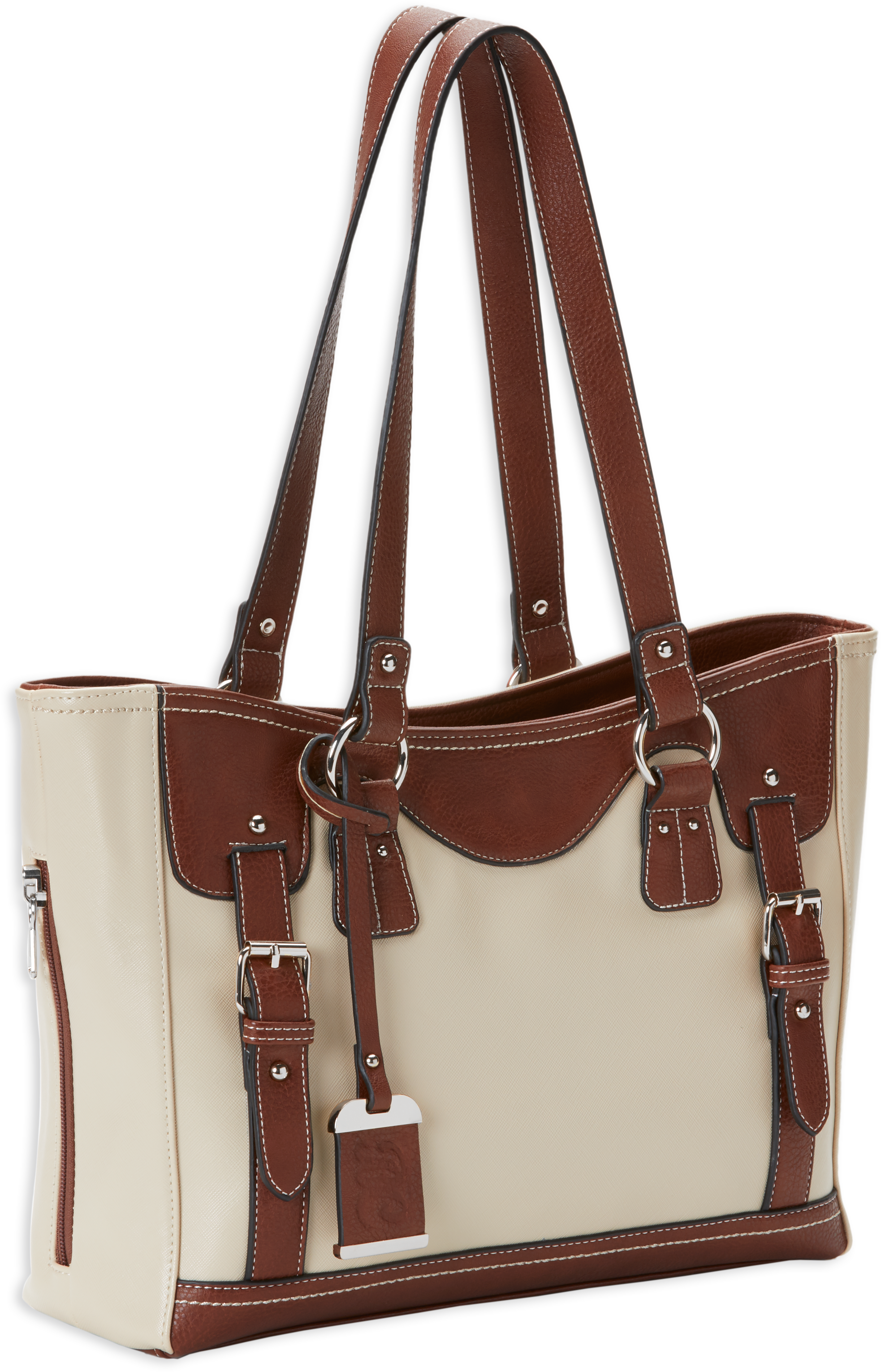 BDOG BDP-052 TOTE MED PURSE HLSTR SAND/STONE