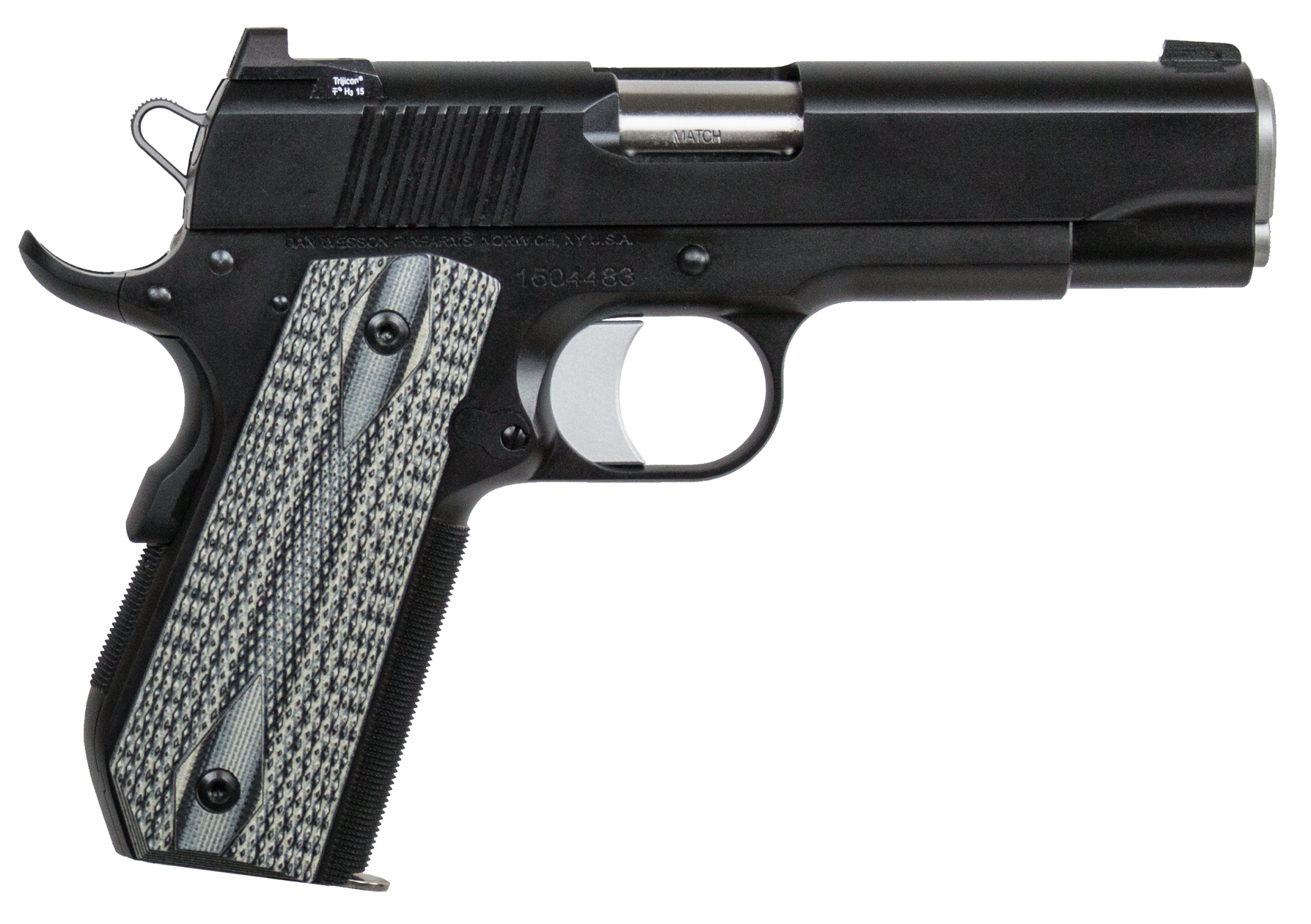 DAN 01826 VBOB 45ACP 4.25 8R BLK