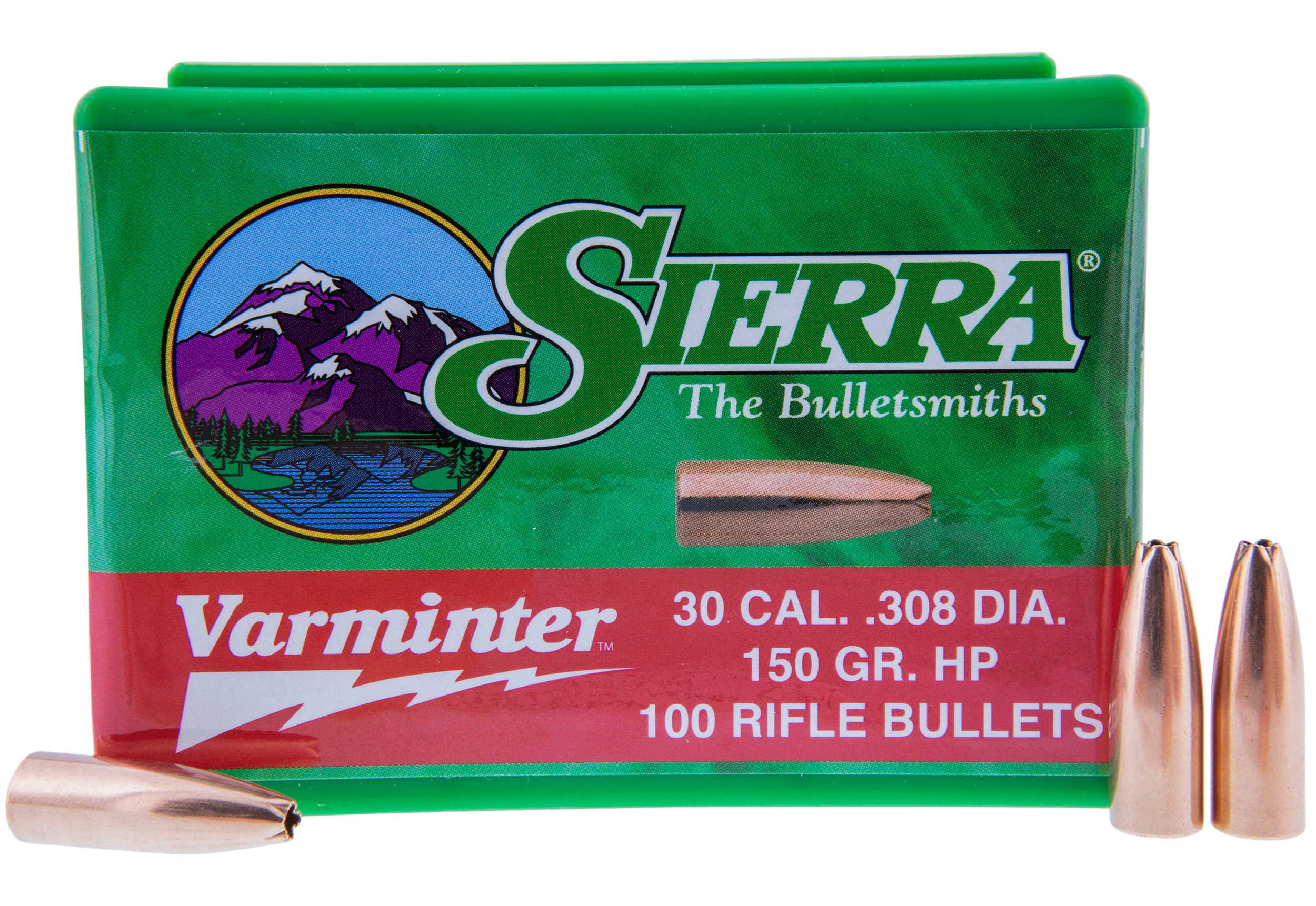 SIERRA 2136 .308 150 HP VARMINTER 100