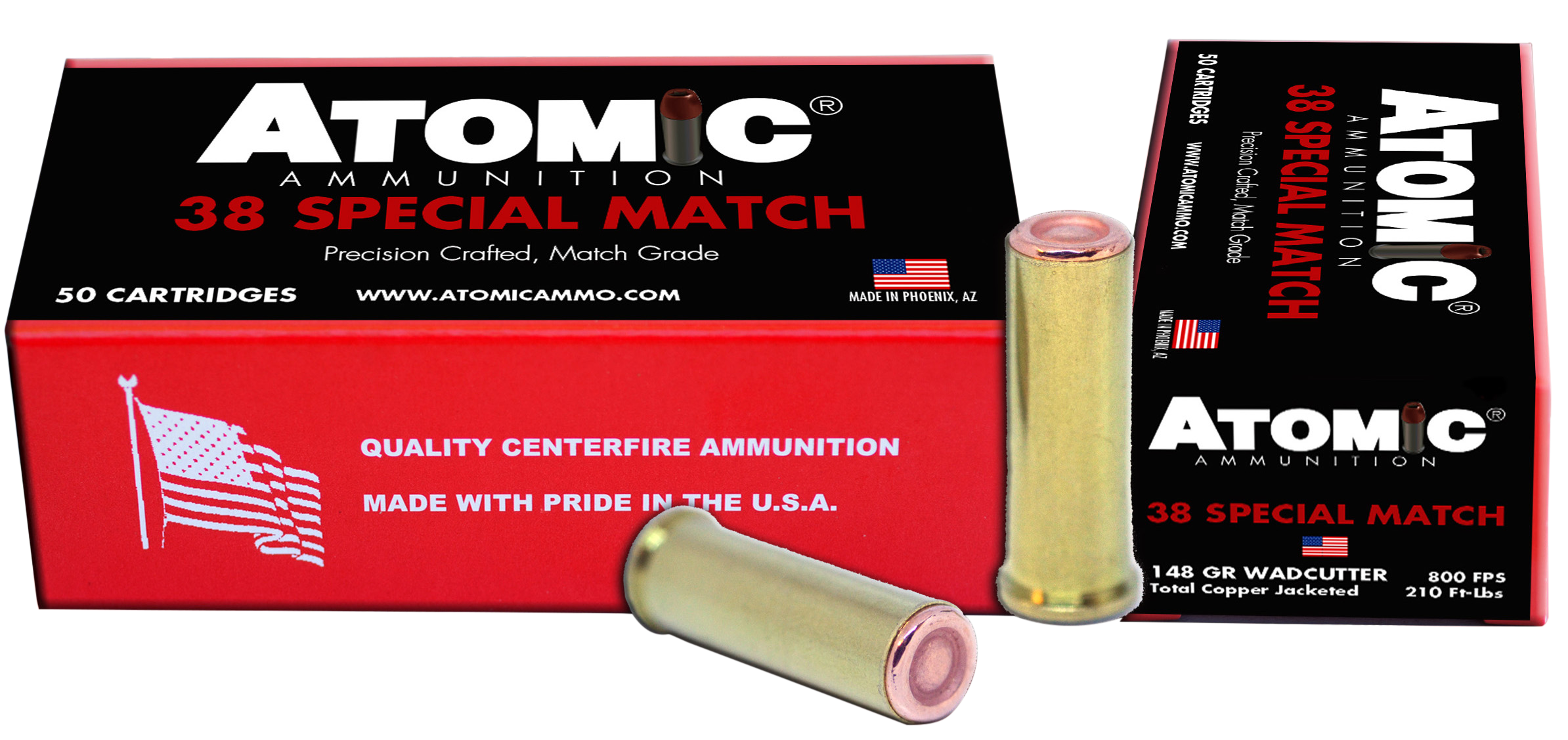 ATOMIC 00449 38SPC MATCH 148 HBWC TCP 50/10