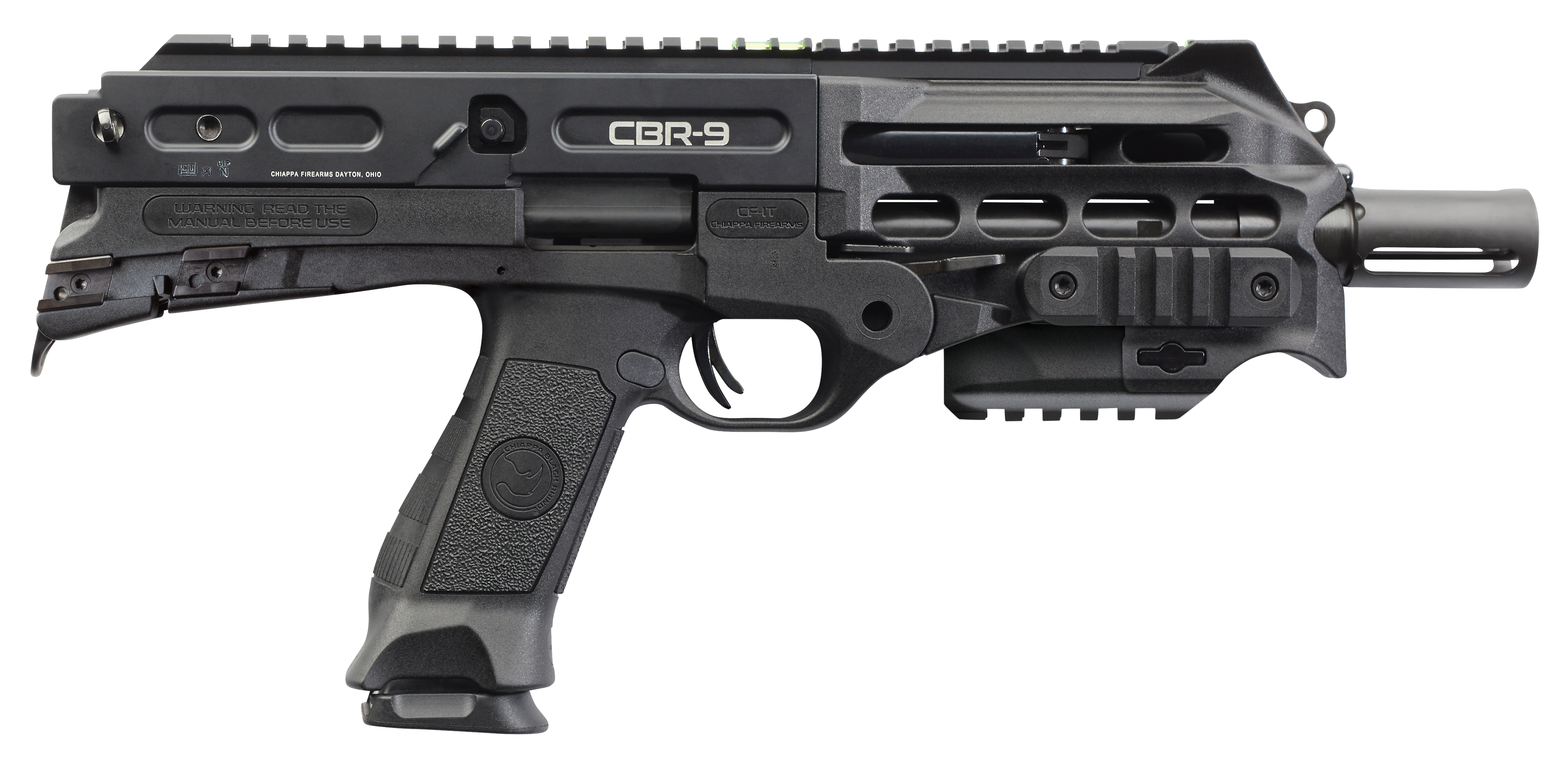 Chiappa Firearms CBR-9 Black Rhino 9mm Luger 9" 18RD Pistol image 2