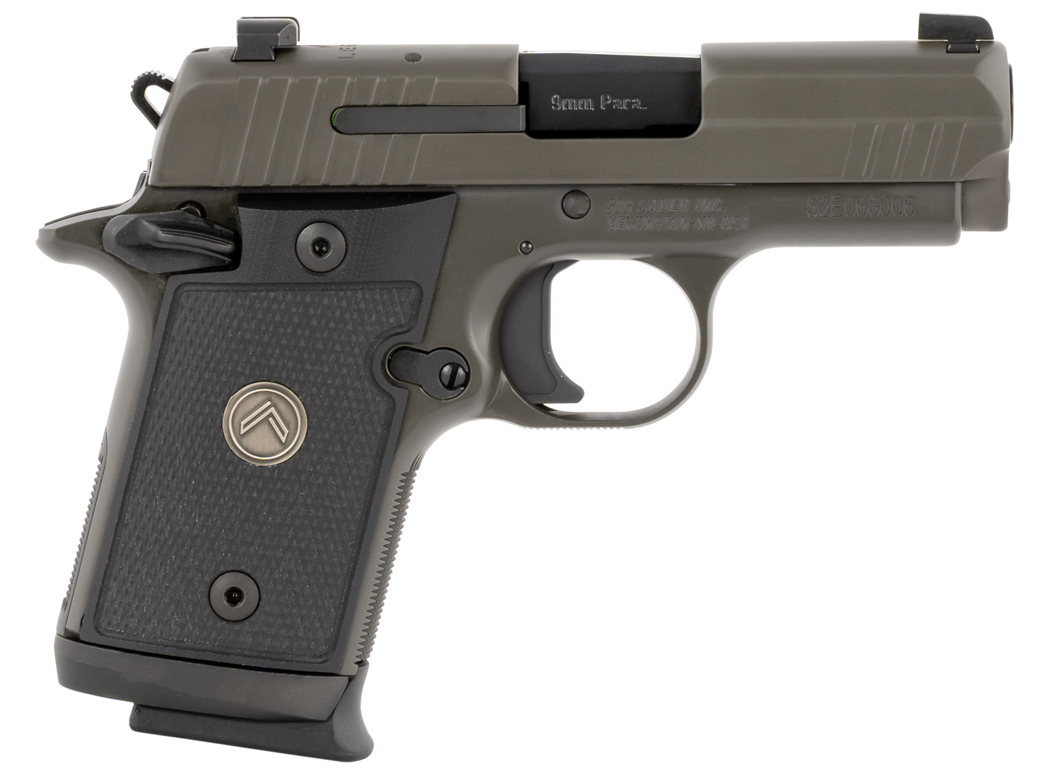 SIG 938M9LEGION *MA P938 9M MICRO 3 7R BLK