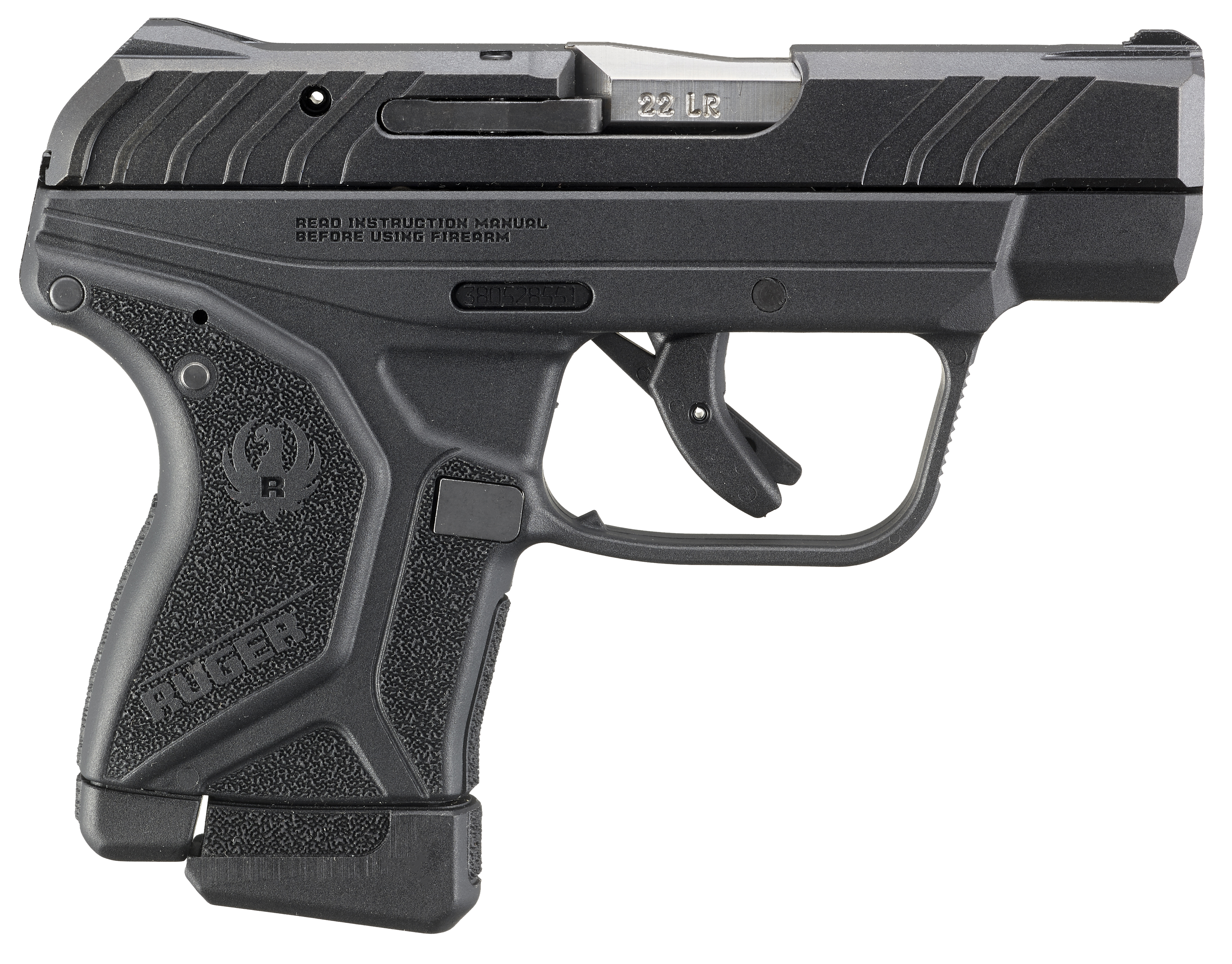 RUG 13705 LCPII LITE RACK 22LR 2.75 MS 10R BK/SS