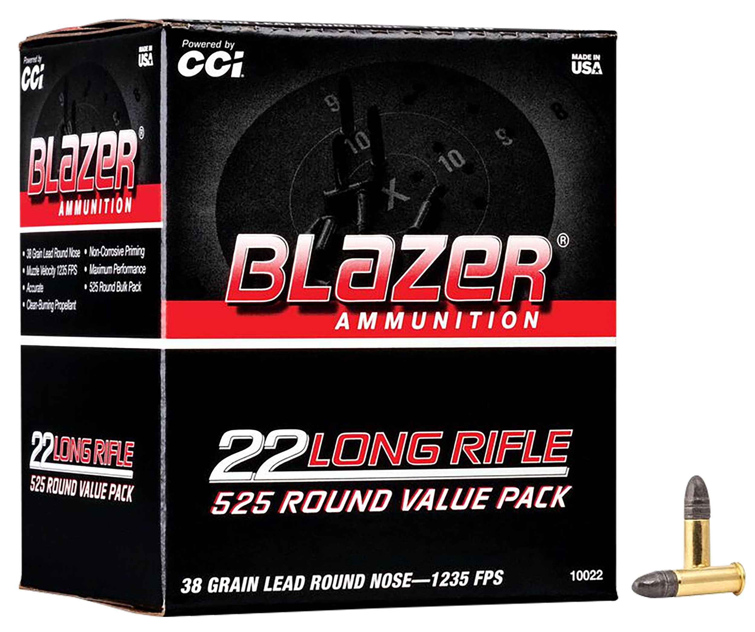 CCI 10022 22LR BLAZER 38 LRN 525/10