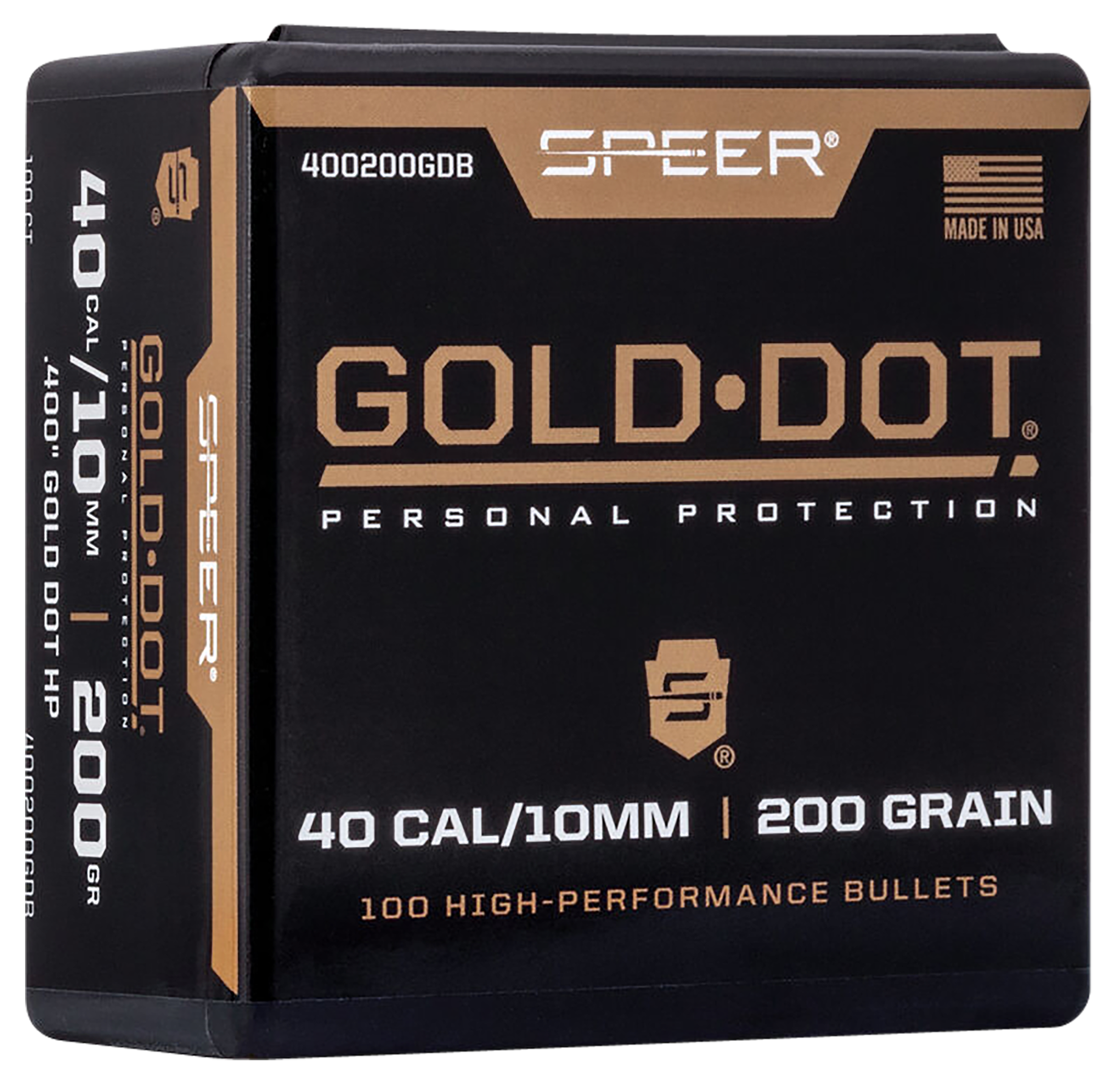 SPEER 400200DGB BULL .400 200 GDHP 100/5