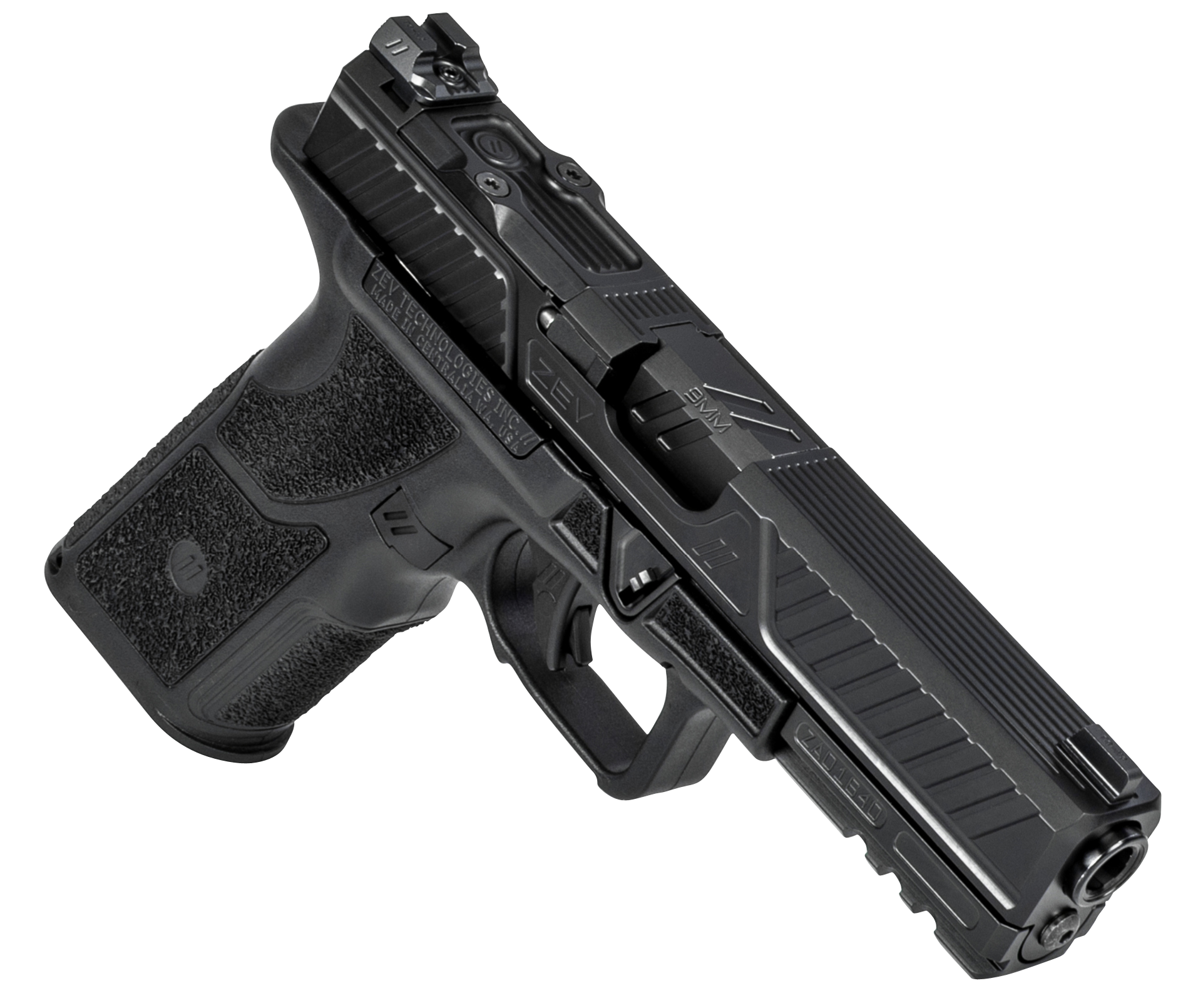 ZEV OZ9 Standard Pistol - 9mm 17+1 - Black