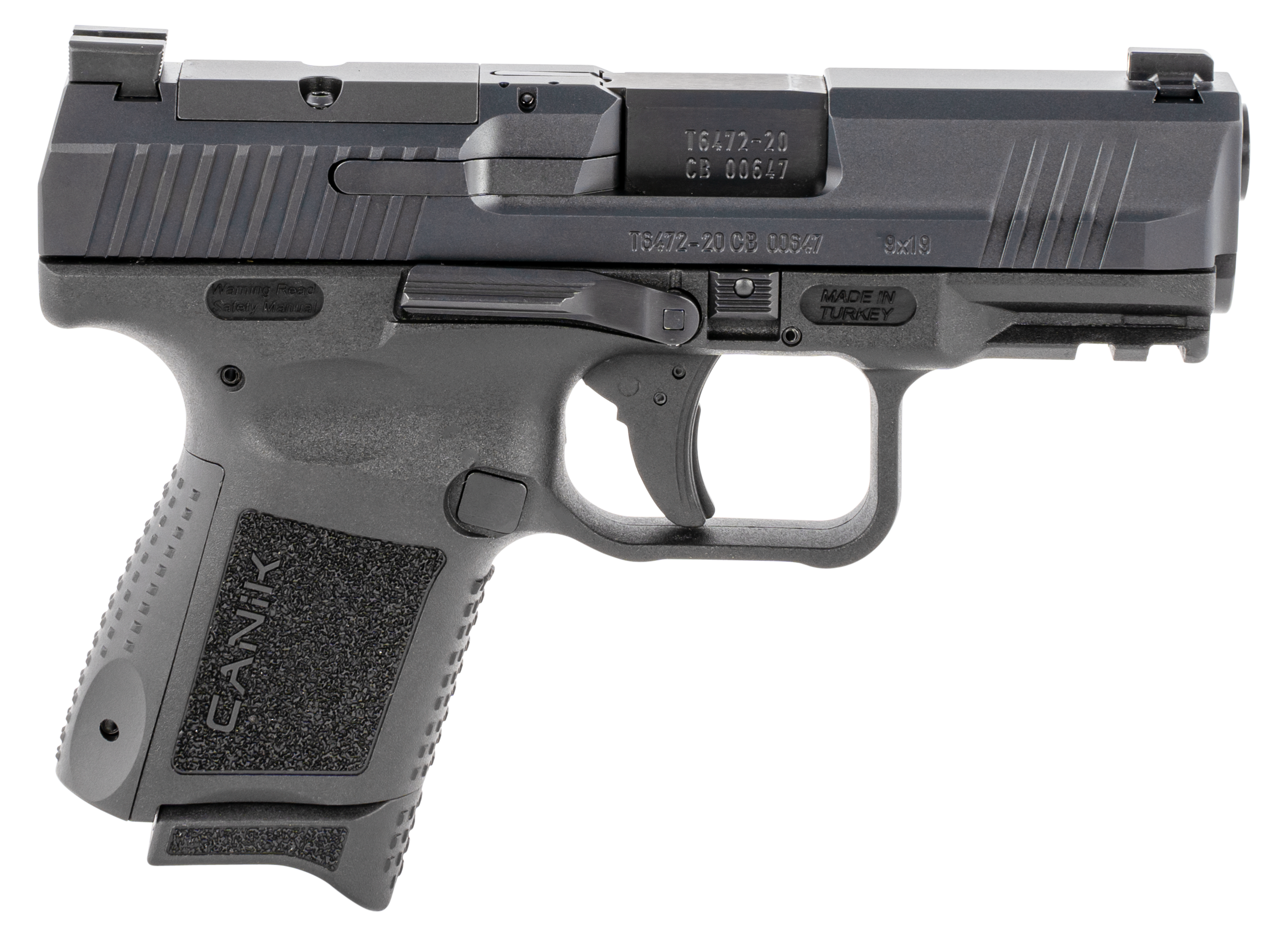 Canik TP9 Elite Sub-Compact Pistol - 9mm 15+1 - Black