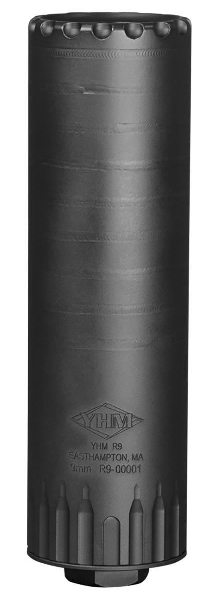 Yankee Hill Suppressor R9 9mm Black Pistol Silencer 1/2x28-img-0