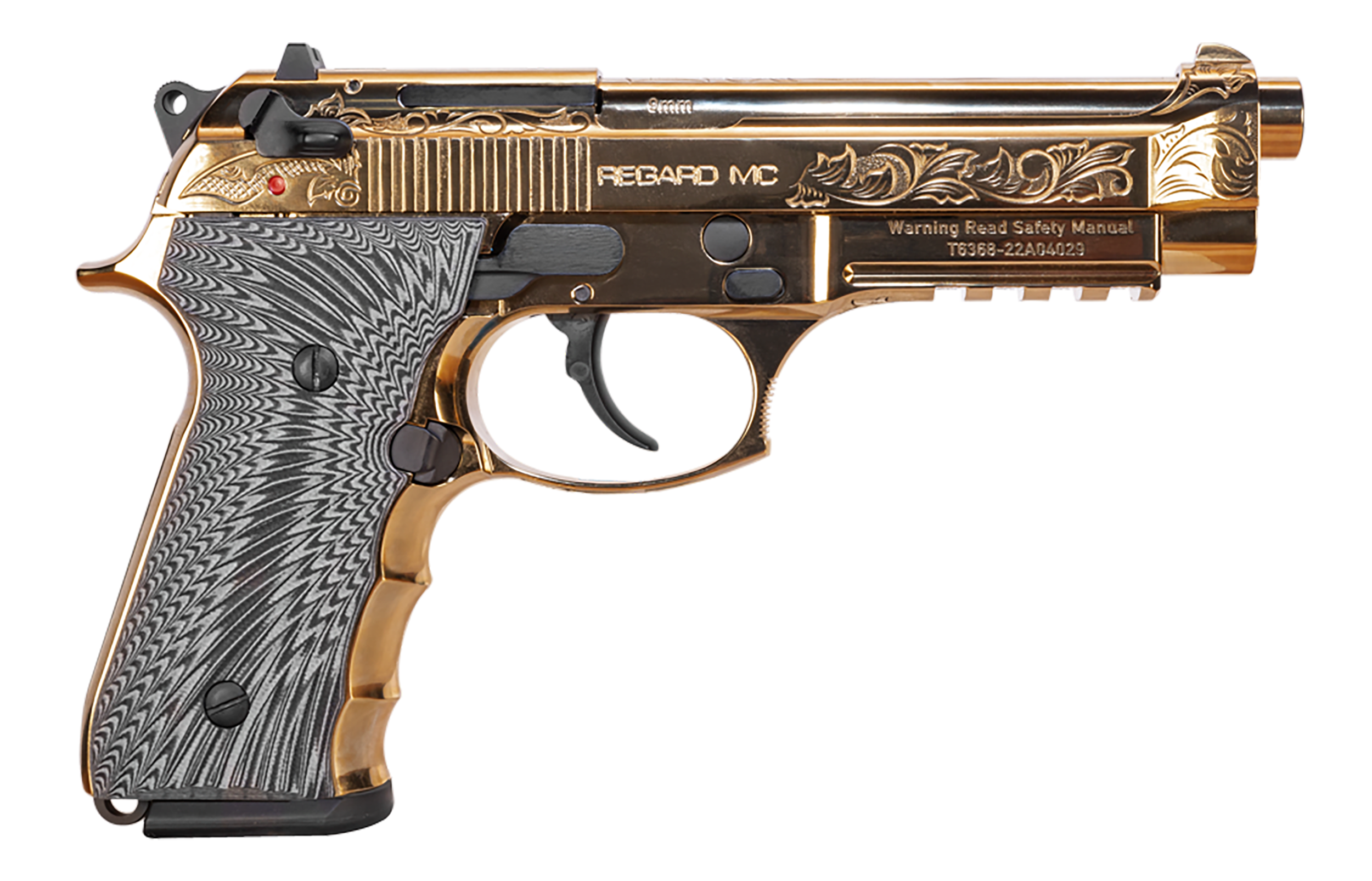 EAA 390088 GIRSAN REGARD MC DLX 9MM 4.9 18R GLD