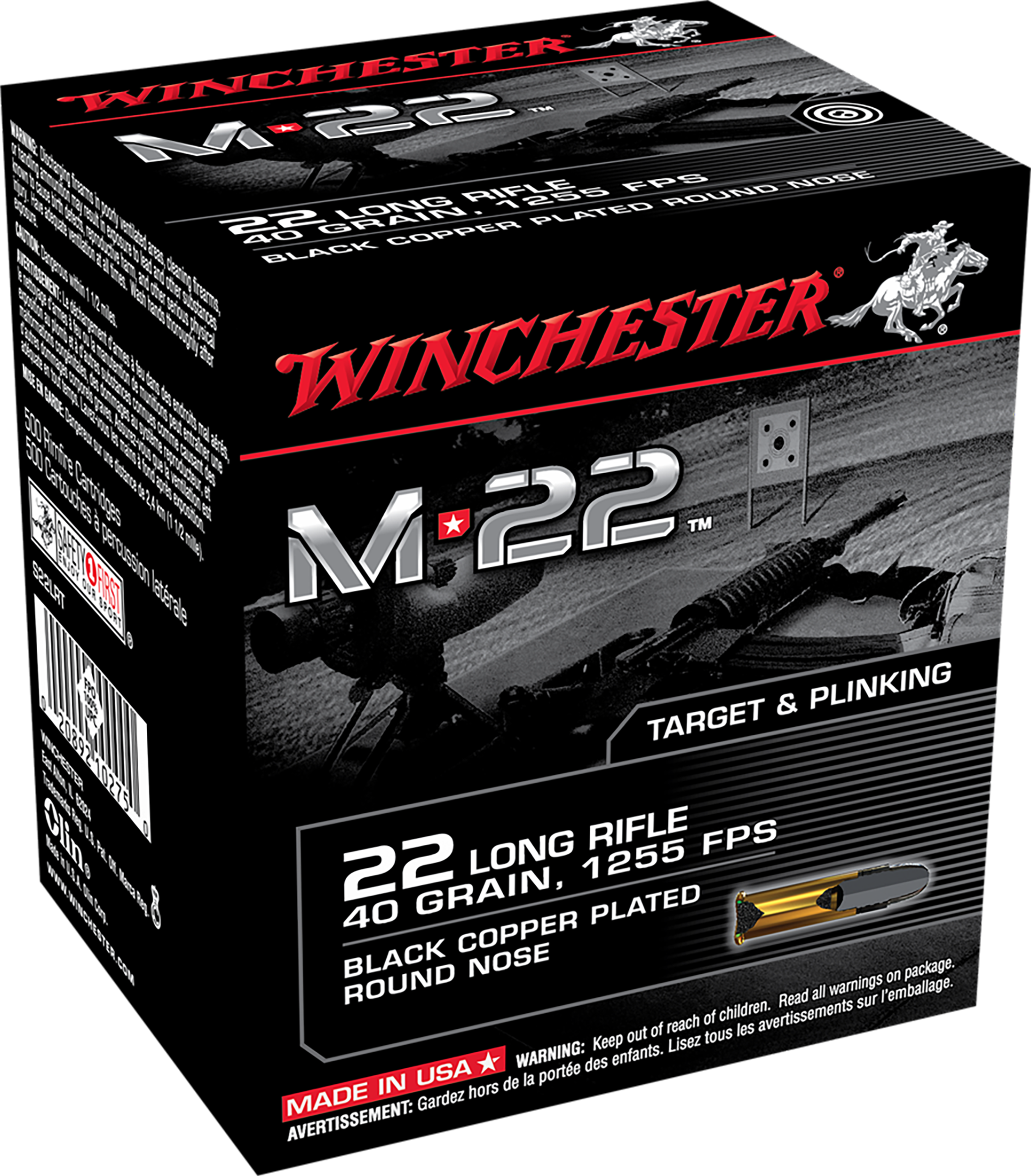 WIN S22LRT 22LR 40 BPLRN 1000/2