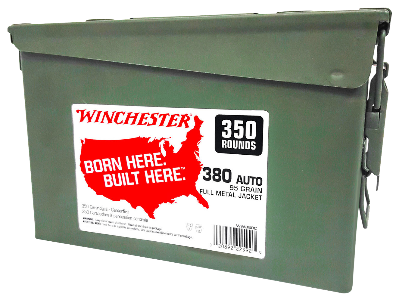 WIN WW380C 380 95 FMJ CAN 350/2