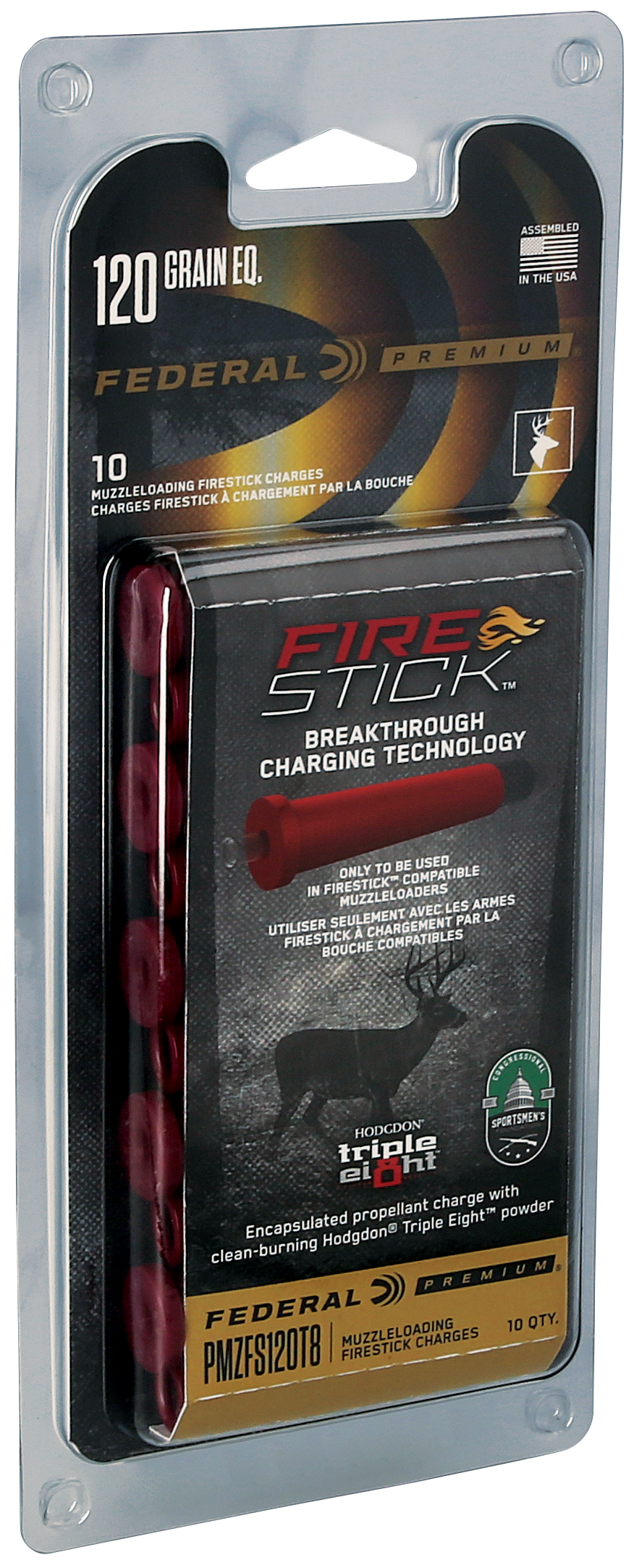 FED PMZFS120T8 FIRESTCK 120 *TRAD NITRO ONLY 10/10