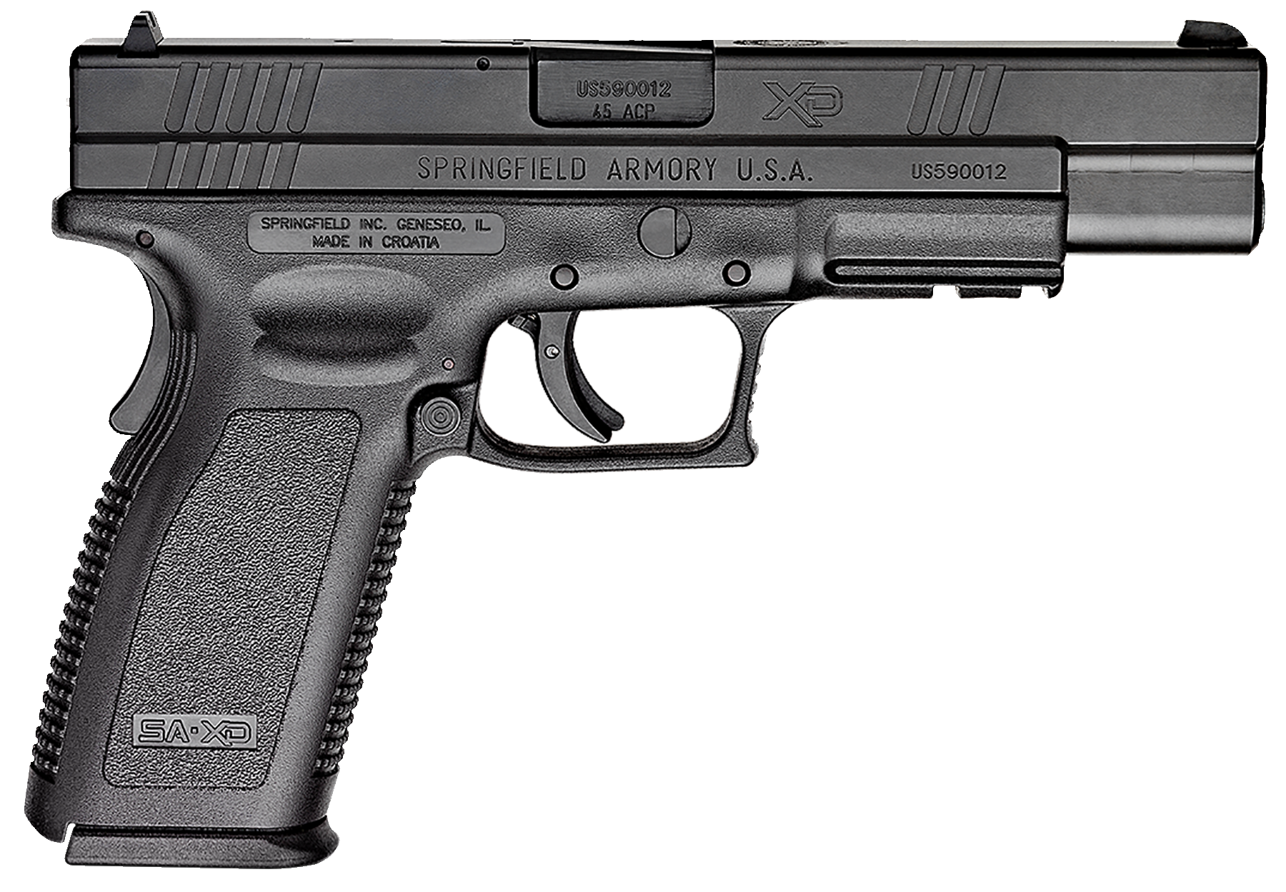 SPG XD9621 *CA 45 5IN 10R BLK