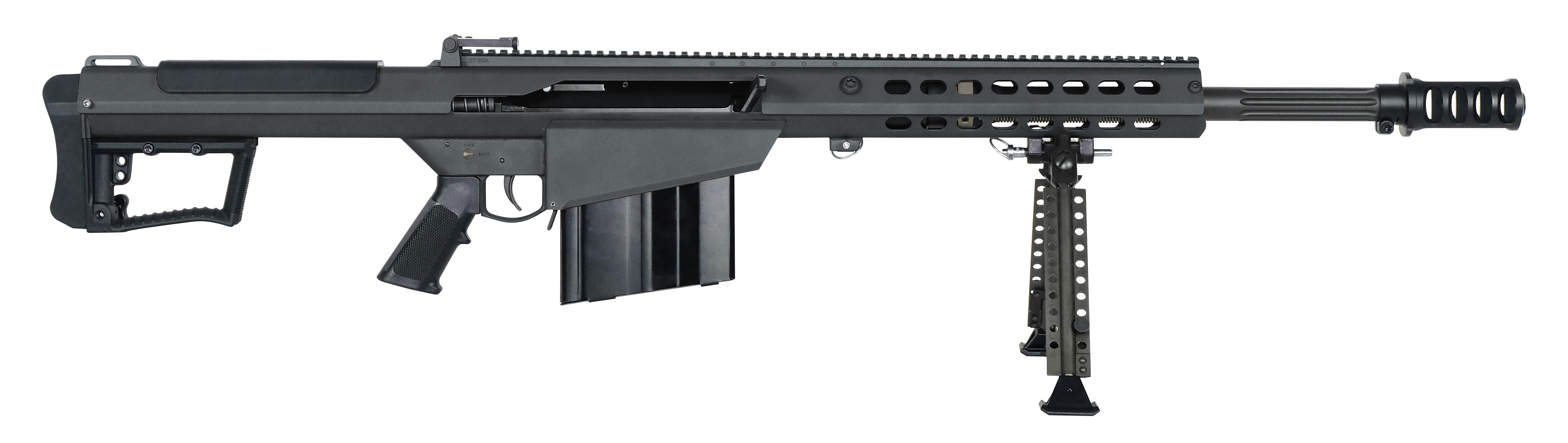 BARR 18062 M107A1 FLUTED SOR ST50BMG 20 10R BLK