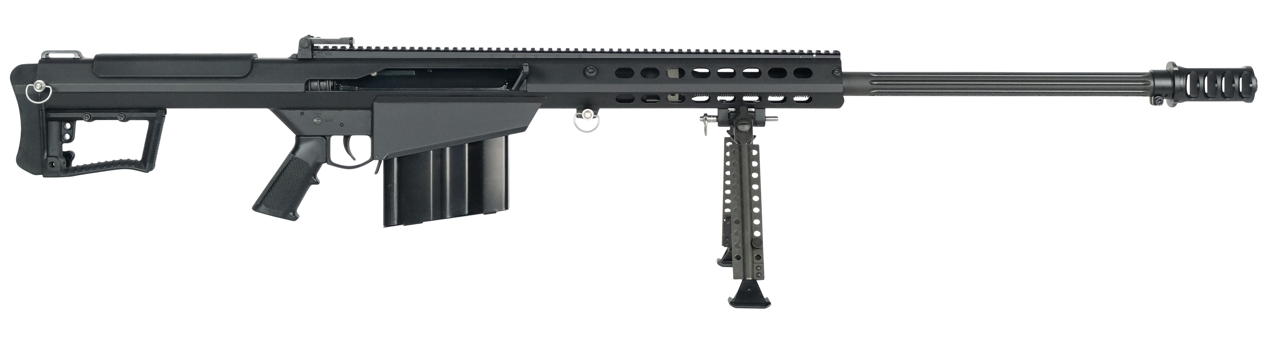 BARR 18059 M107A1 FLUTED 50BMG 29 10R BLK